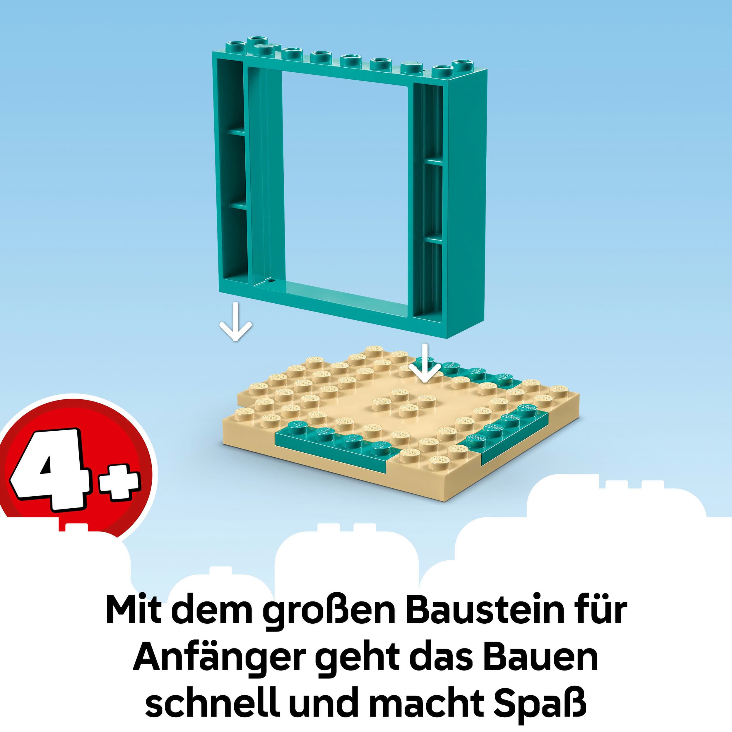 Produktbild LEGO Bluey: Bluey und Chloe auf dem Spielplatz - Lernspielzeug - 11201 6 von 8