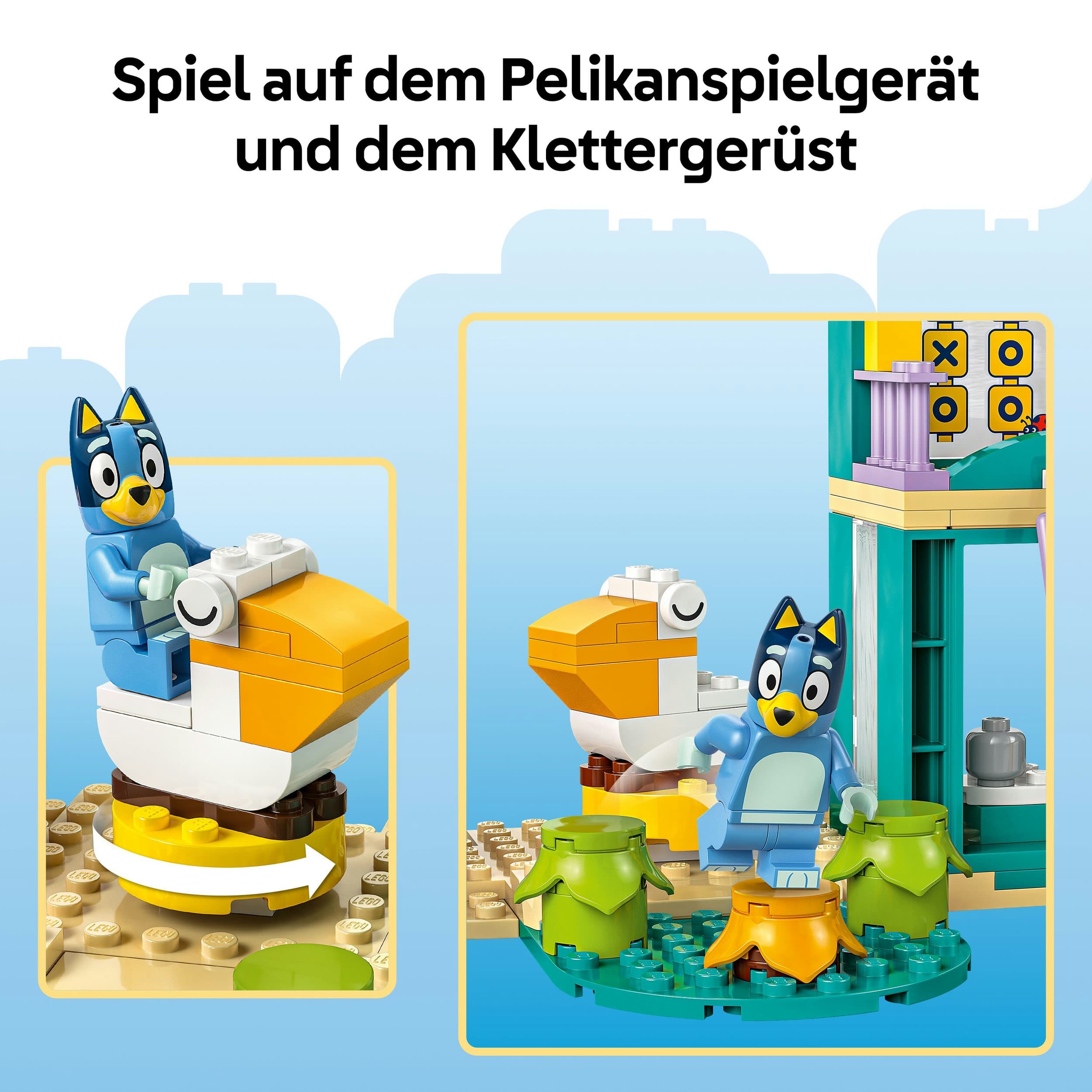 Produktbild LEGO Bluey: Bluey und Chloe auf dem Spielplatz - Lernspielzeug - 11201 5 von 8