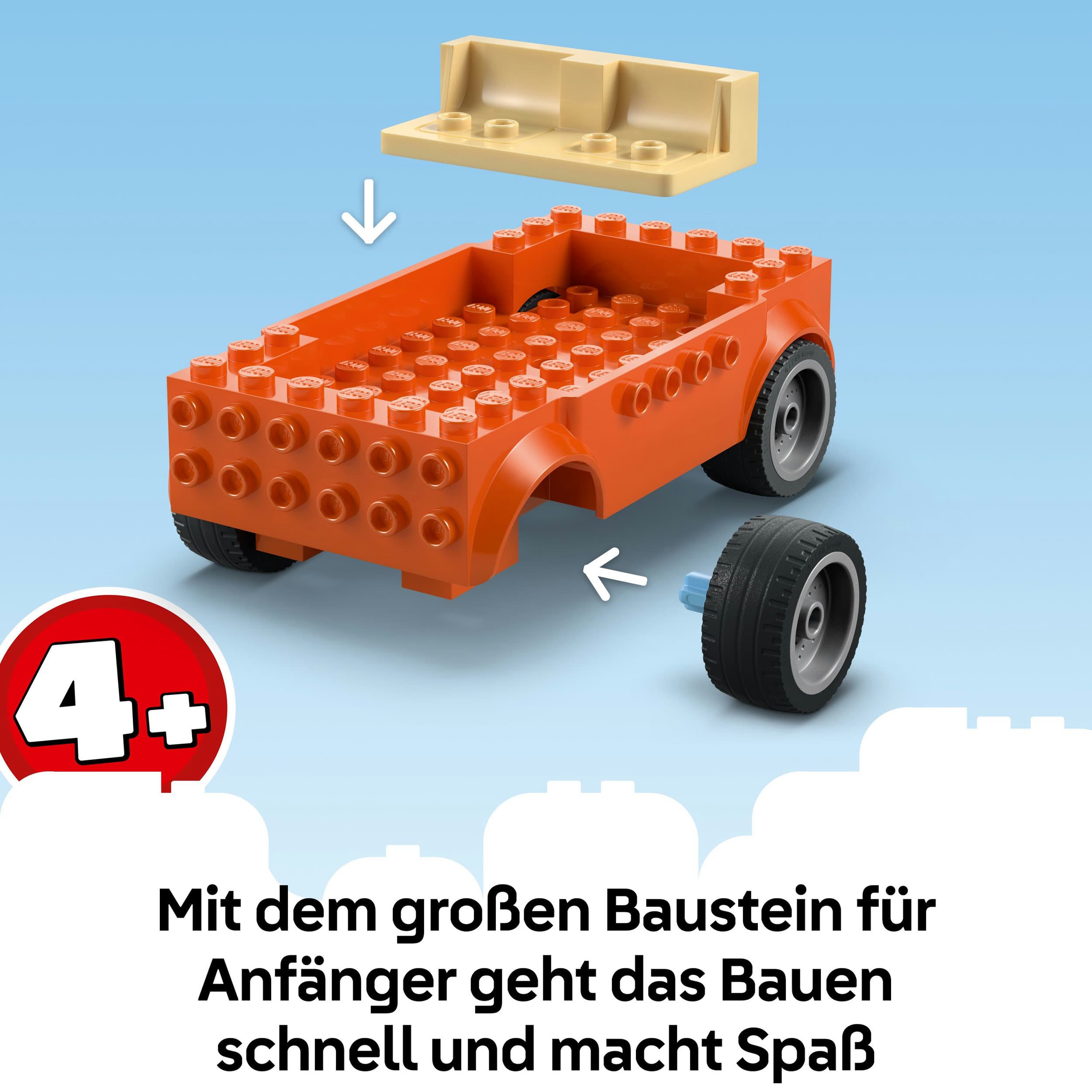 Produktbild LEGO Bluey: Blueys Strandausflug - Spielzeug für Kleinkinder - 11202 6 von 8