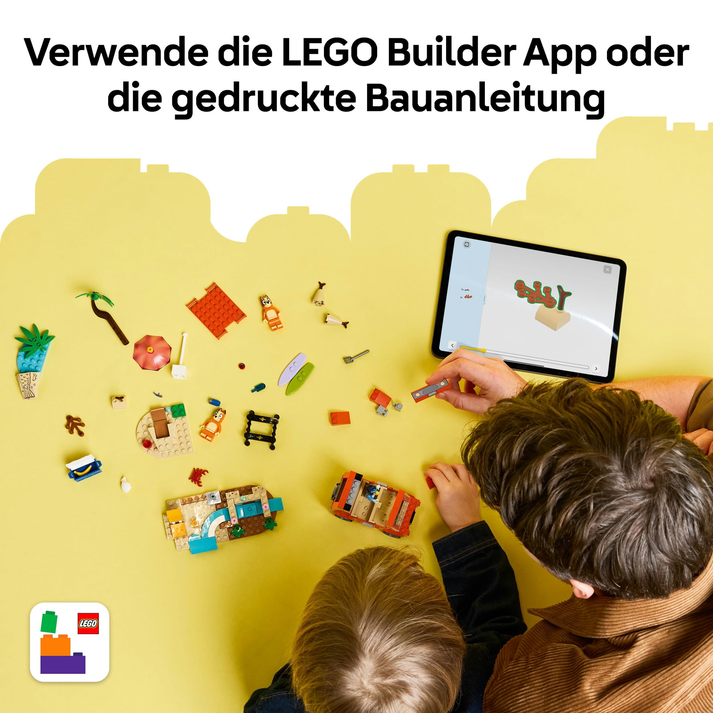 Produktbild LEGO Bluey: Blueys Strandausflug - Spielzeug für Kleinkinder - 11202 5 von 8