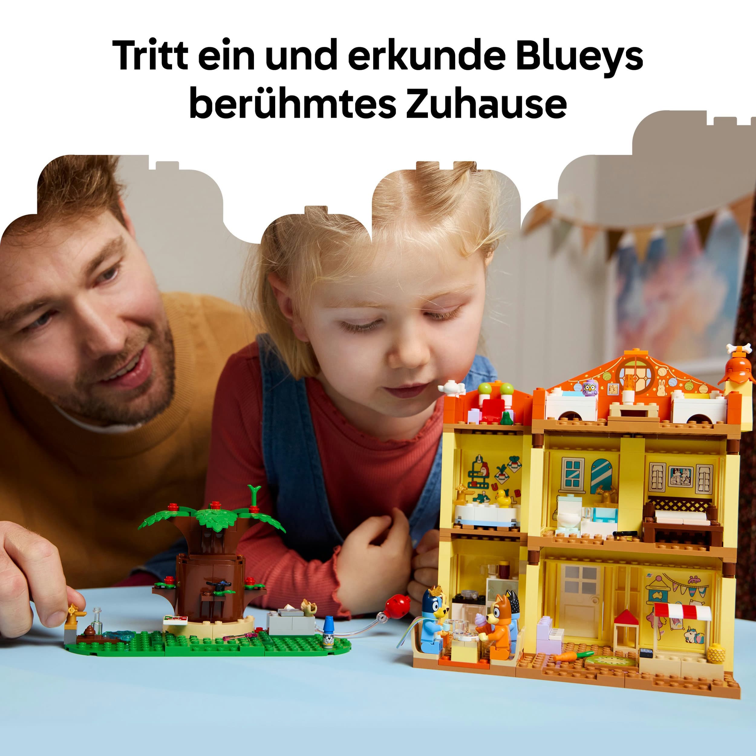 Produktbild LEGO Bluey: Blueys Haus - Modulares Spielzeug für Kleinkinder - 11203 5 von 8