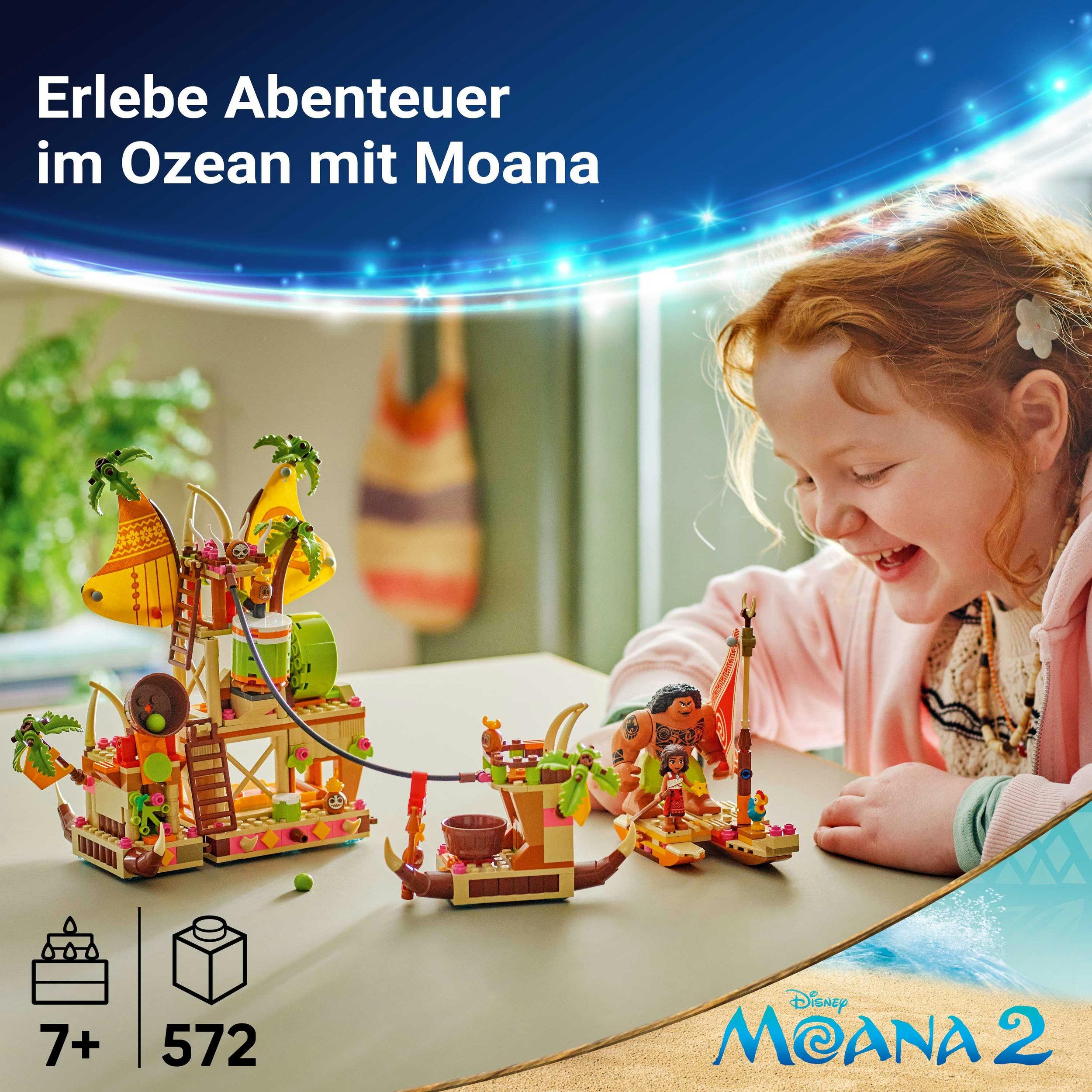 Produktbild LEGO ǀ Disney Vaiana 2 Kakamora-Barge - Bauspielzeug mit Boot - 43258 7 von 7