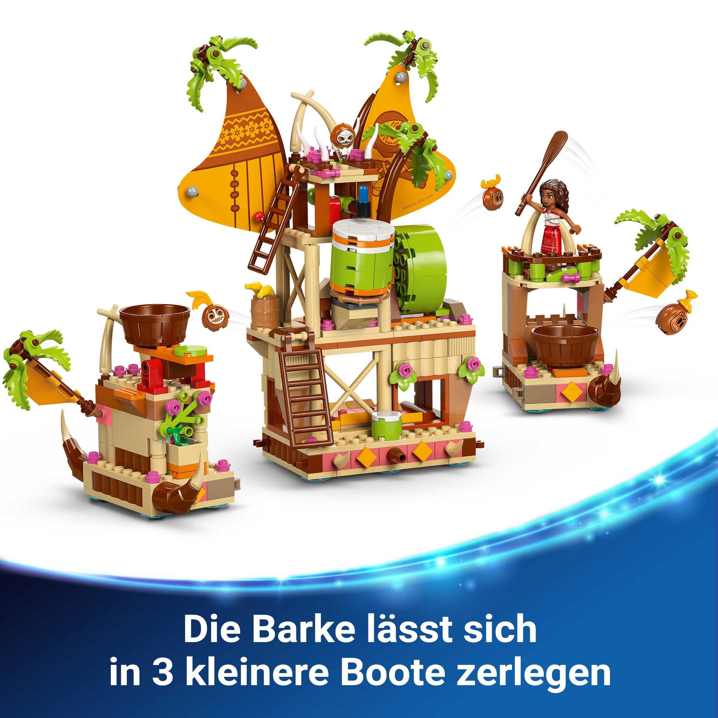Produktbild LEGO ǀ Disney Vaiana 2 Kakamora-Barge - Bauspielzeug mit Boot - 43258 5 von 7