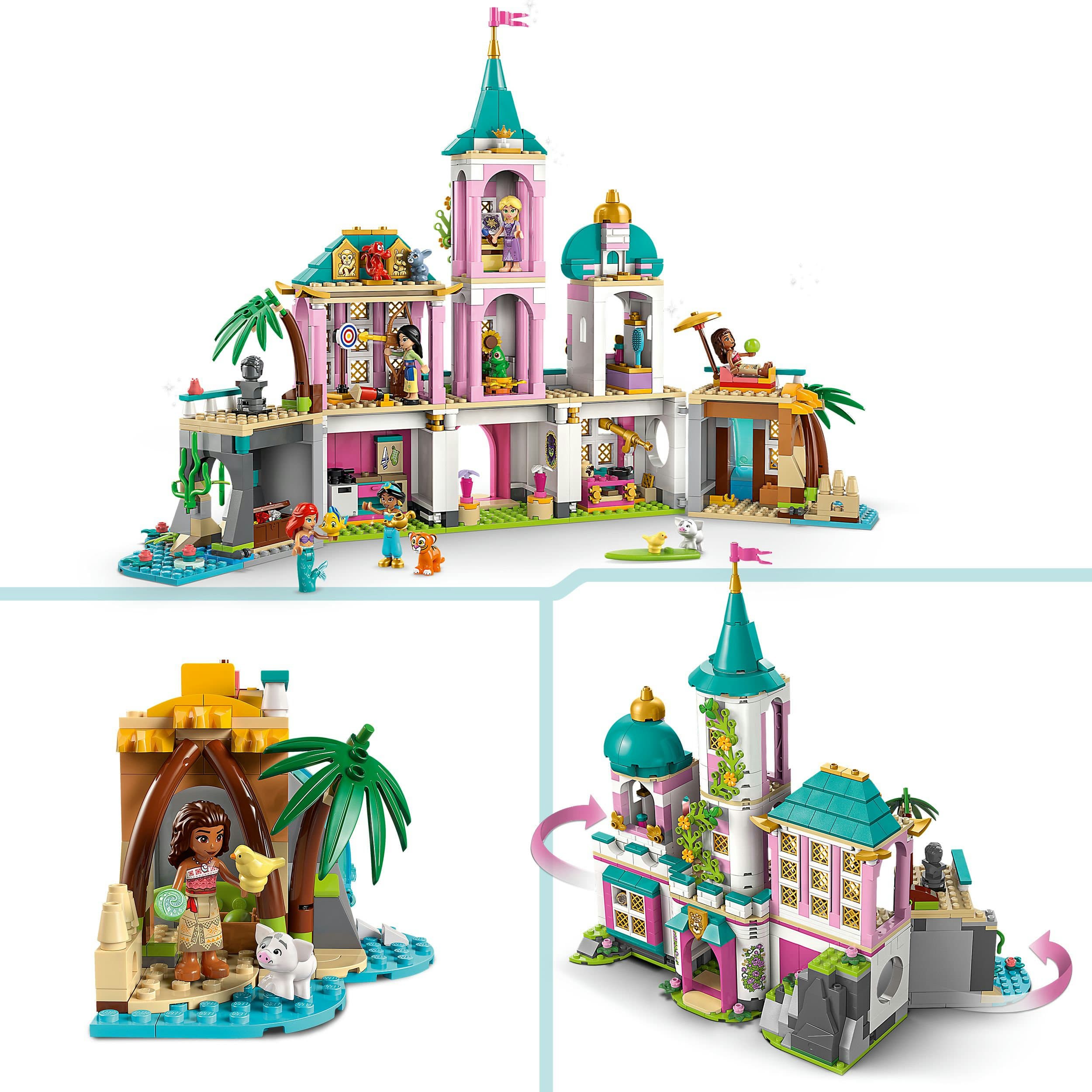Produktbild LEGO ǀ Disney Prinzessinnenschloss mit Haustieren, Bau- & Spielset 43267 5 von 7