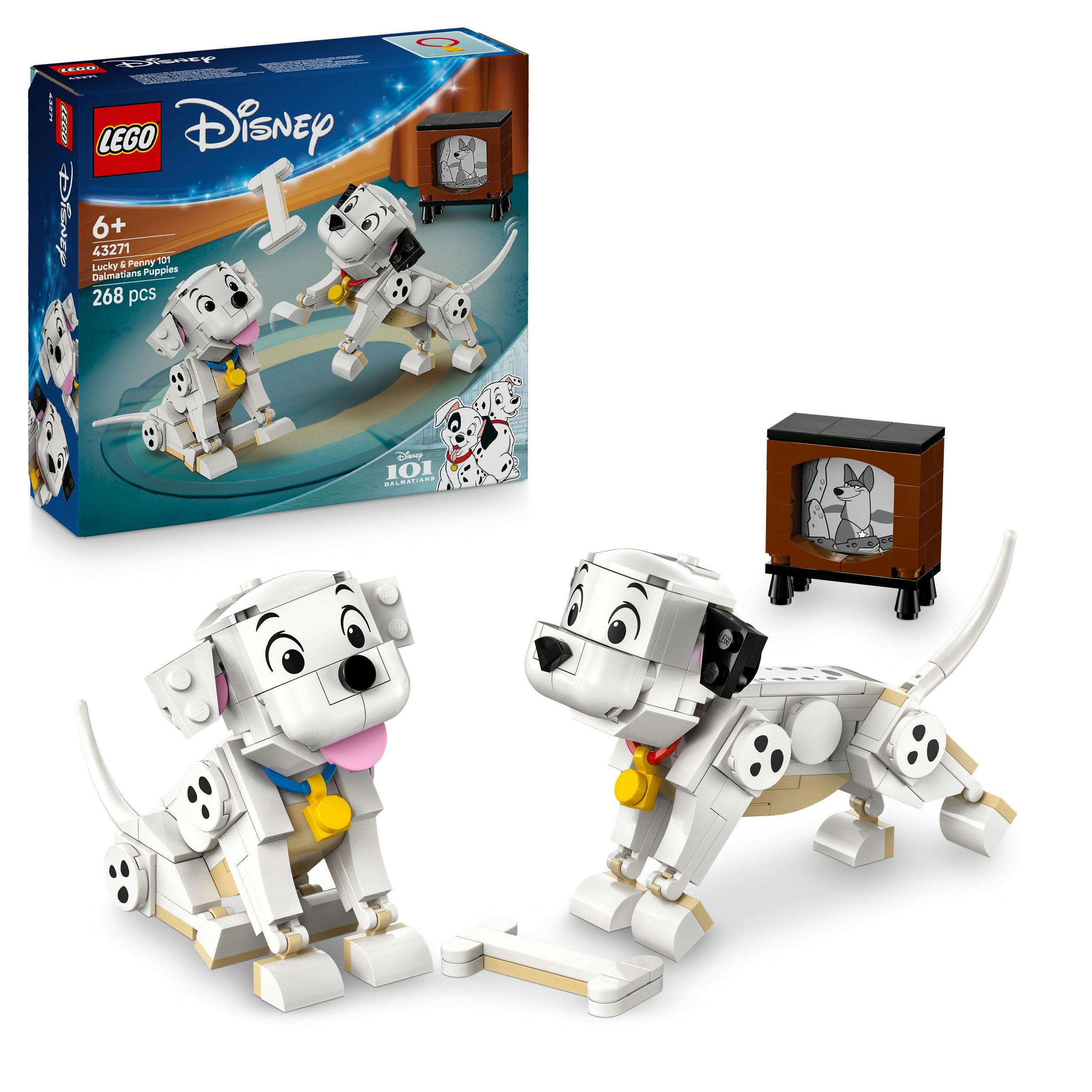 LEGO ǀ Disney Die Welpen Lucky und Penny aus 101 Dalmatiner Bauset 43271