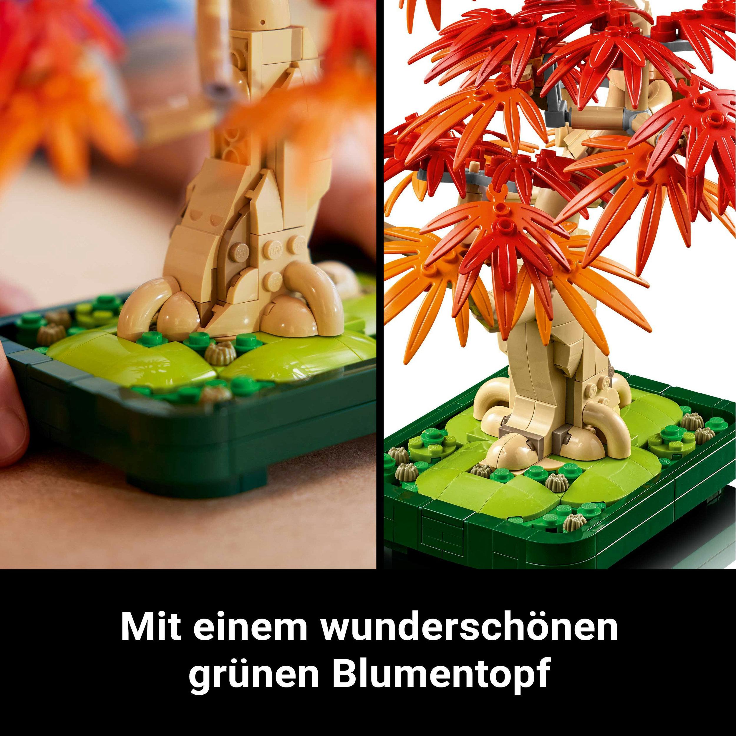 Produktbild LEGO Botanicals Japanischer Roter Ahorn – Bonsai-Baum Set 10348 4 von 7