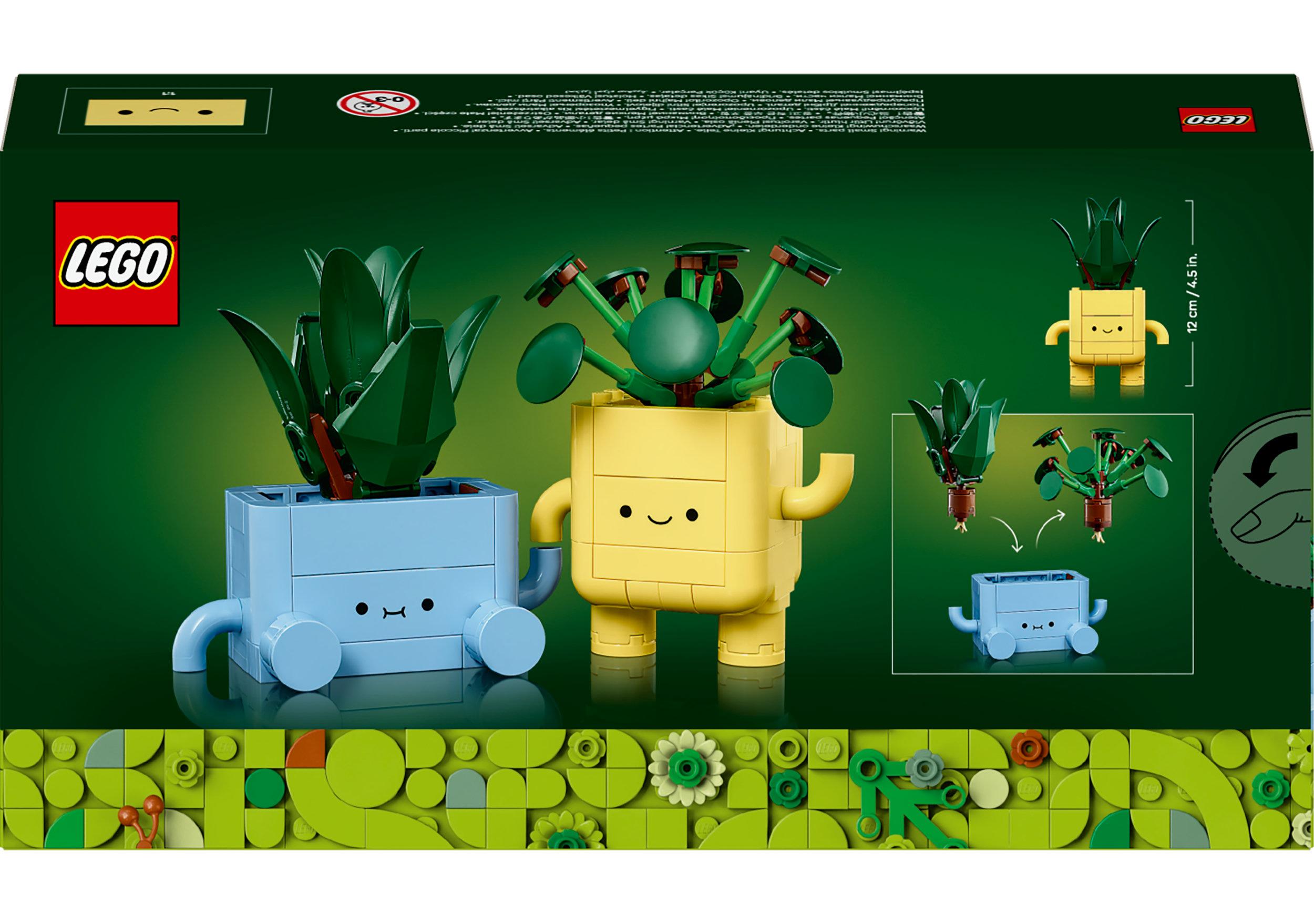 Produktbild LEGO Botanicals Fröhliche Pflanzen - Bastelset für Mädchen 10349 2 von 7