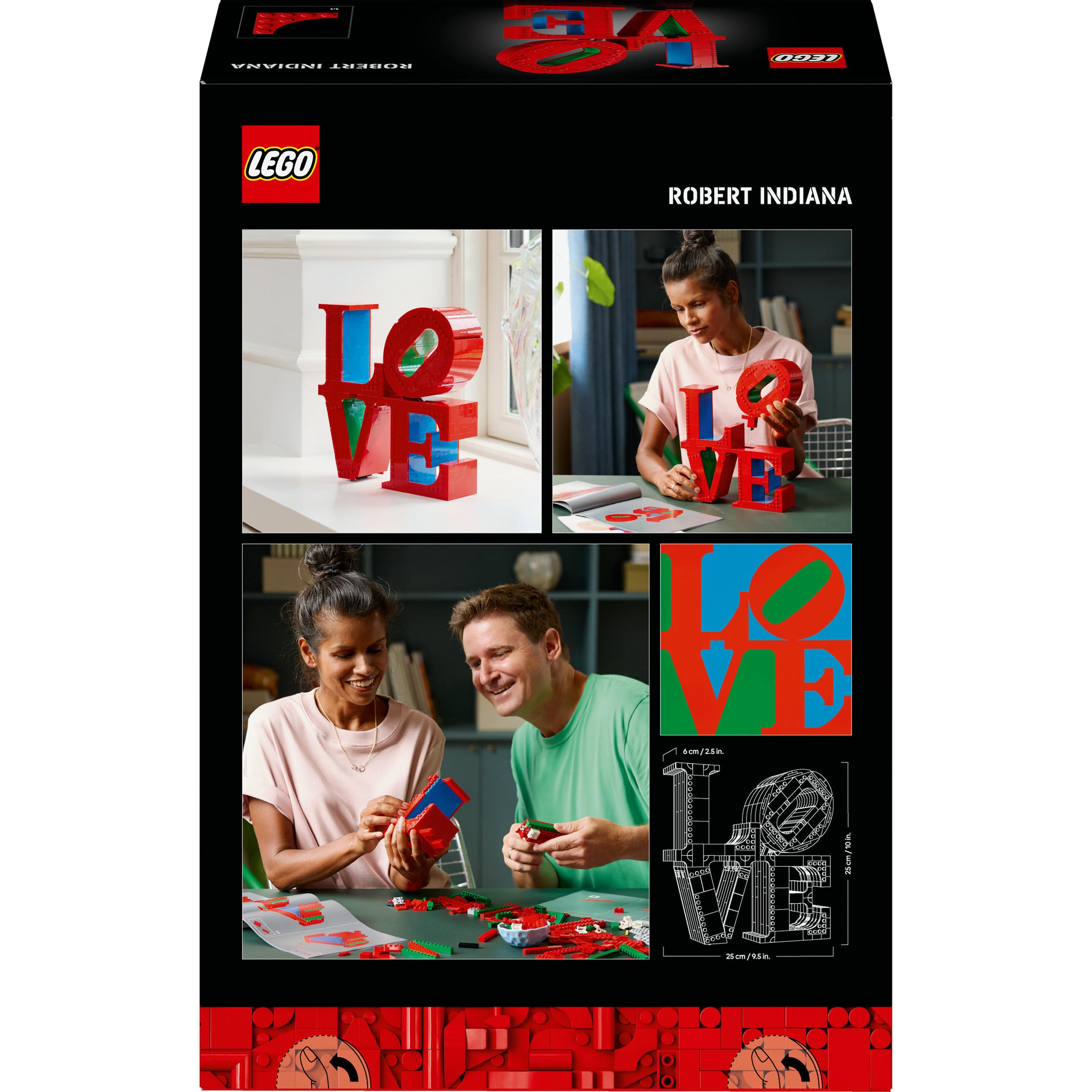 Produktbild LEGO Art LOVE, Bauset für Erwachsene, Wohn- und Büro-Deko 31214 2 von 7