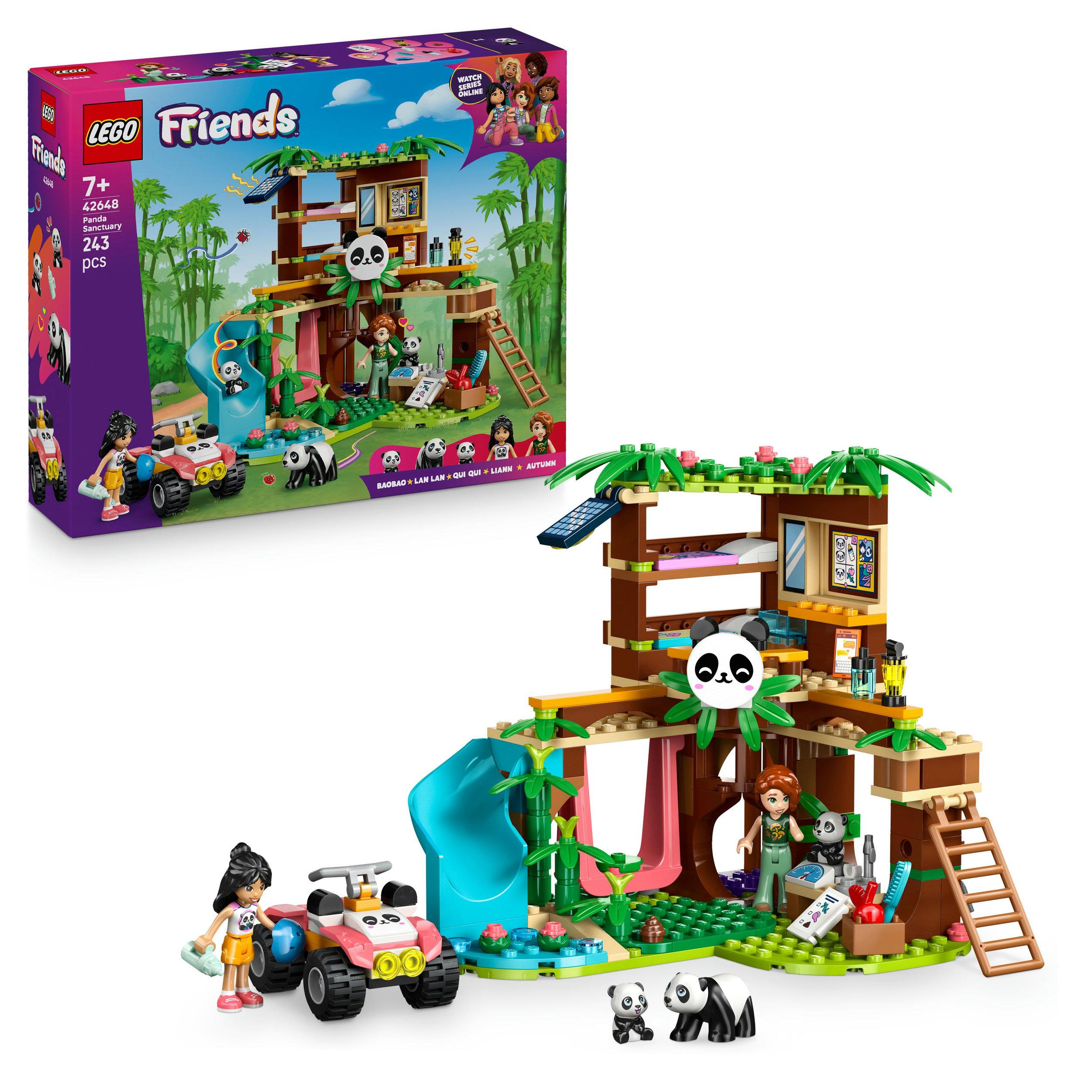 LEGO Friends Panda-Pflegestation - Spielzeug mit Tierfiguren - 42648