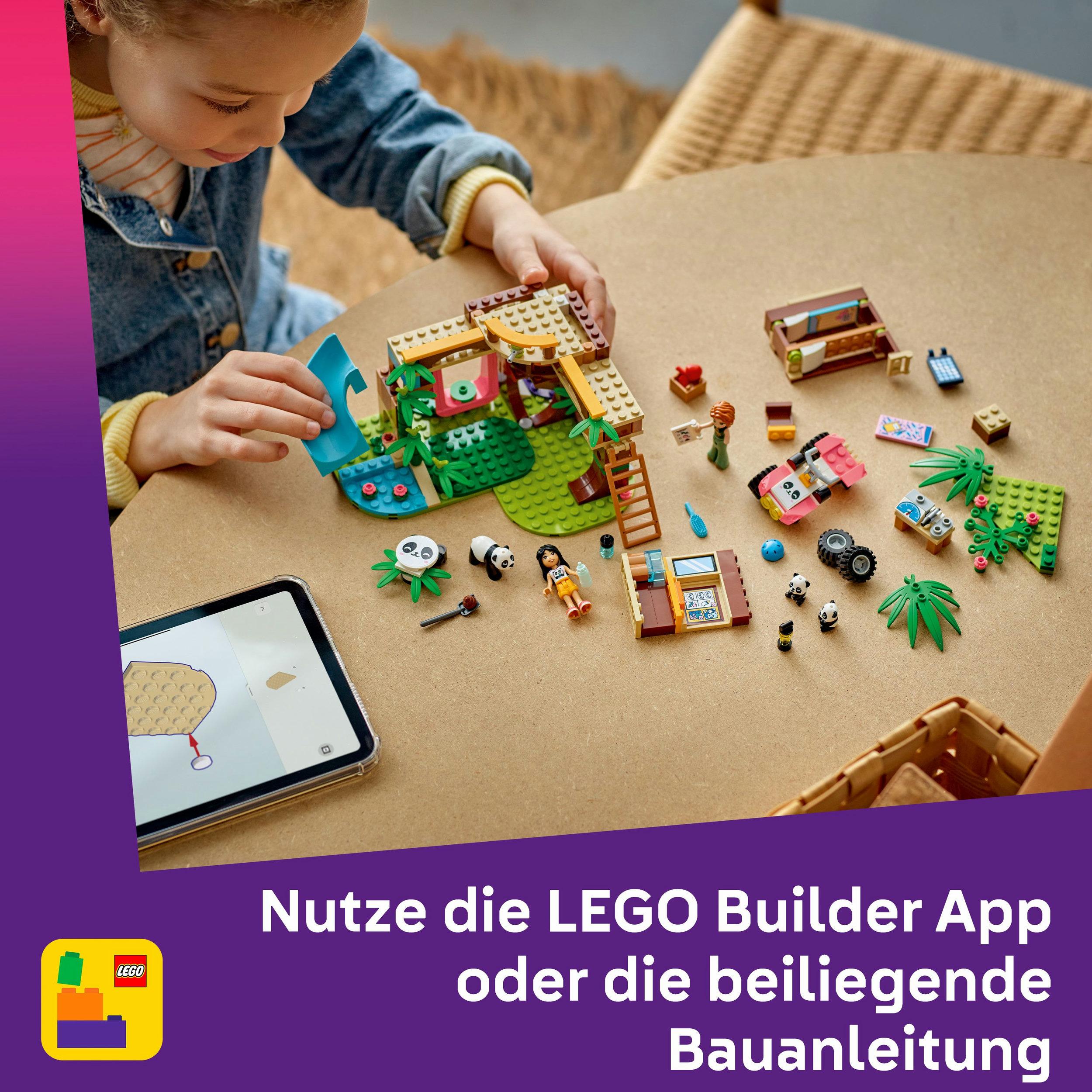 Produktbild LEGO Friends Panda-Pflegestation - Spielzeug mit Tierfiguren - 42648 3 von 7