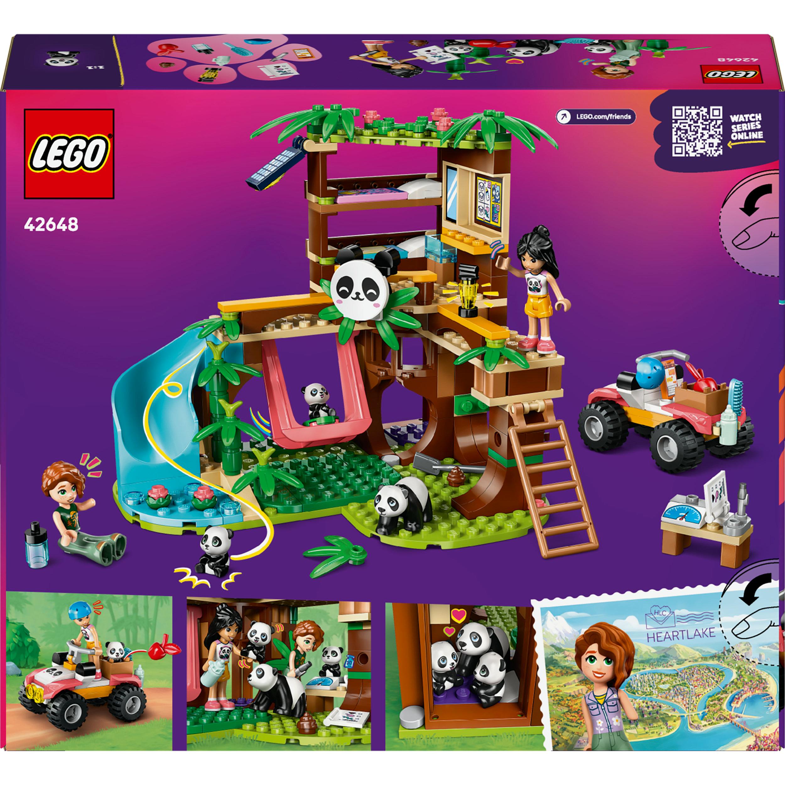 Produktbild LEGO Friends Panda-Pflegestation - Spielzeug mit Tierfiguren - 42648 2 von 7