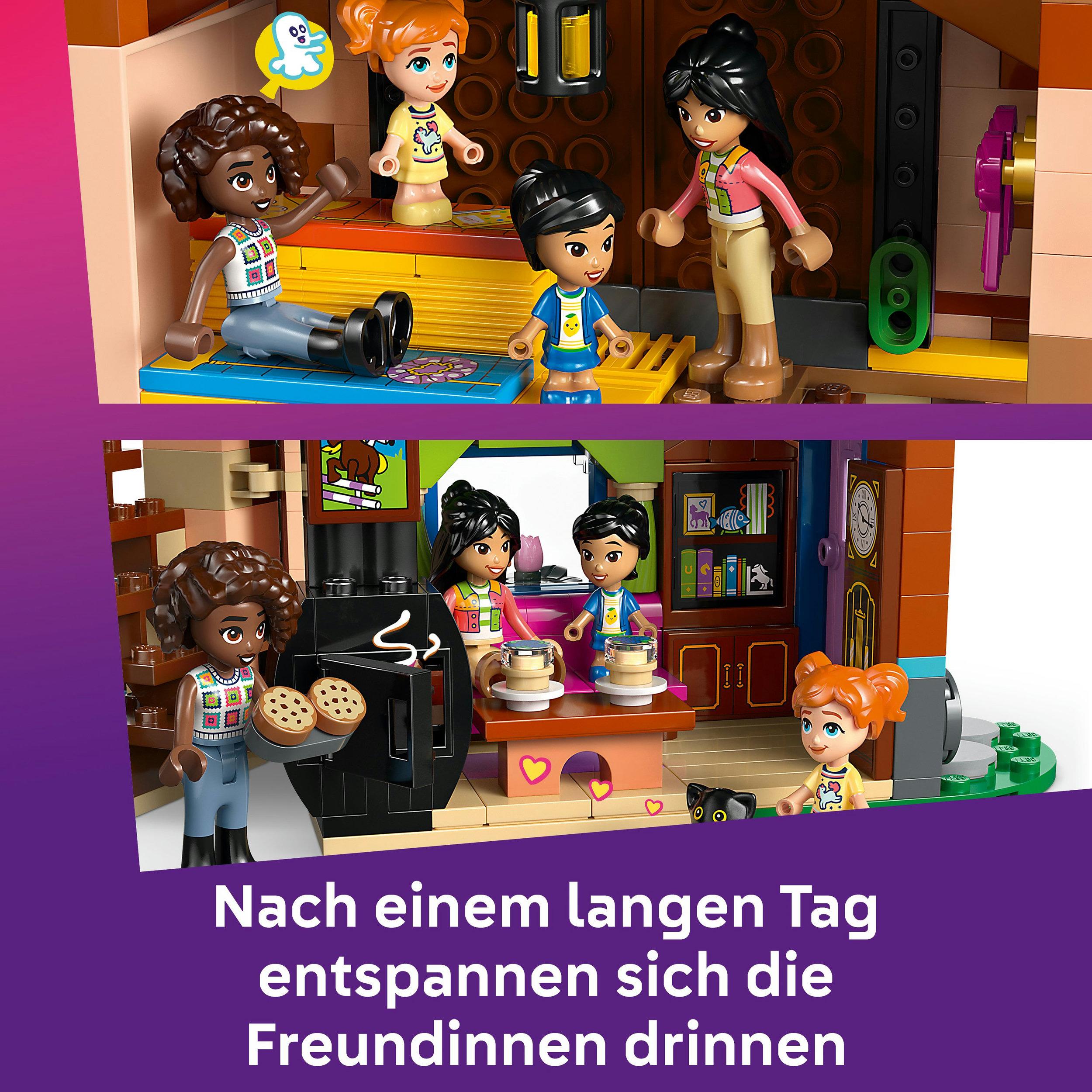 Produktbild LEGO Friends Ponyhof & Stall - Bauset mit 4 Mini-Puppen und Tieren - 42654 4 von 7