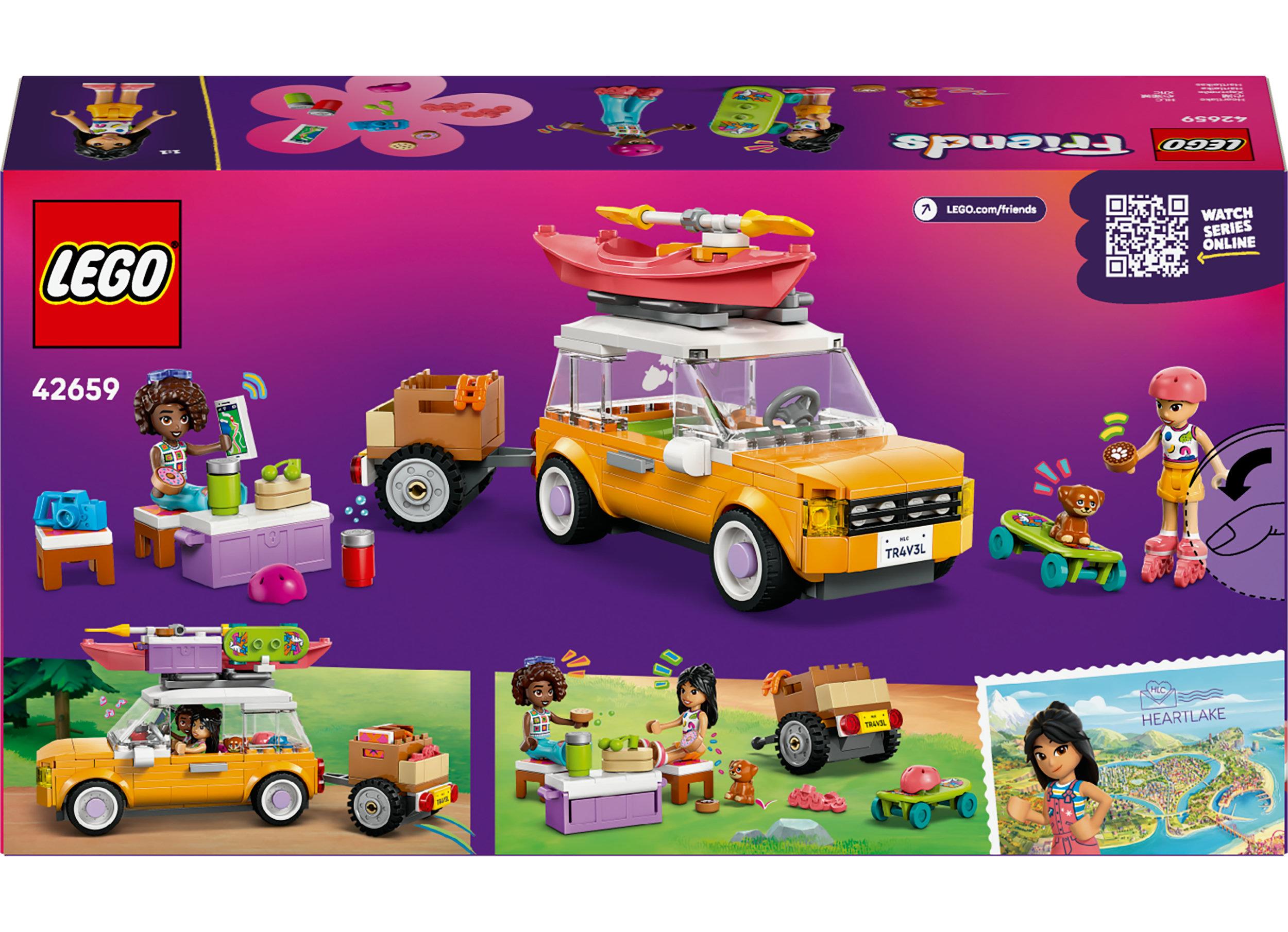 Produktbild LEGO Friends Abenteuertrip mit Freunden - Set mit Mini-Puppen - 42659 2 von 7