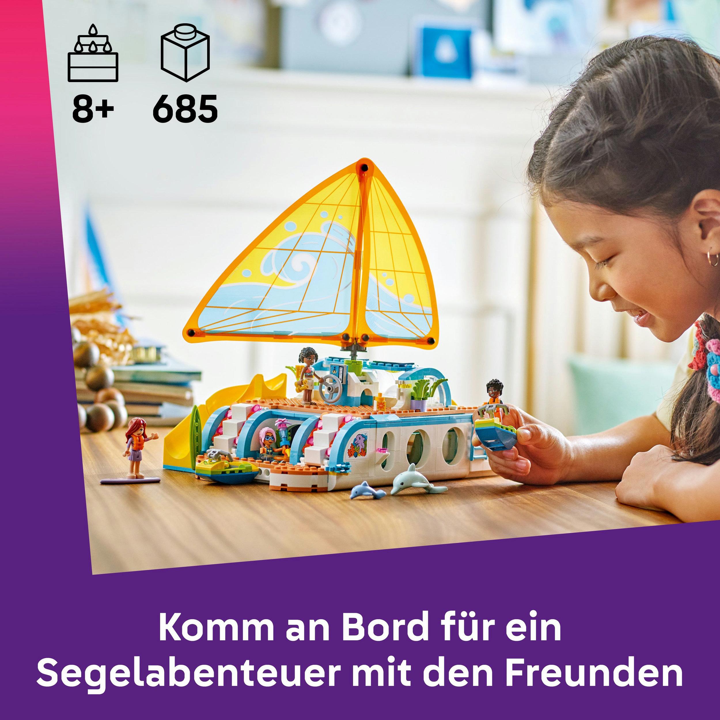 Produktbild LEGO Friends Segelabenteuer - Spielzeugboot mit Mini-Puppen - 42664 7 von 7