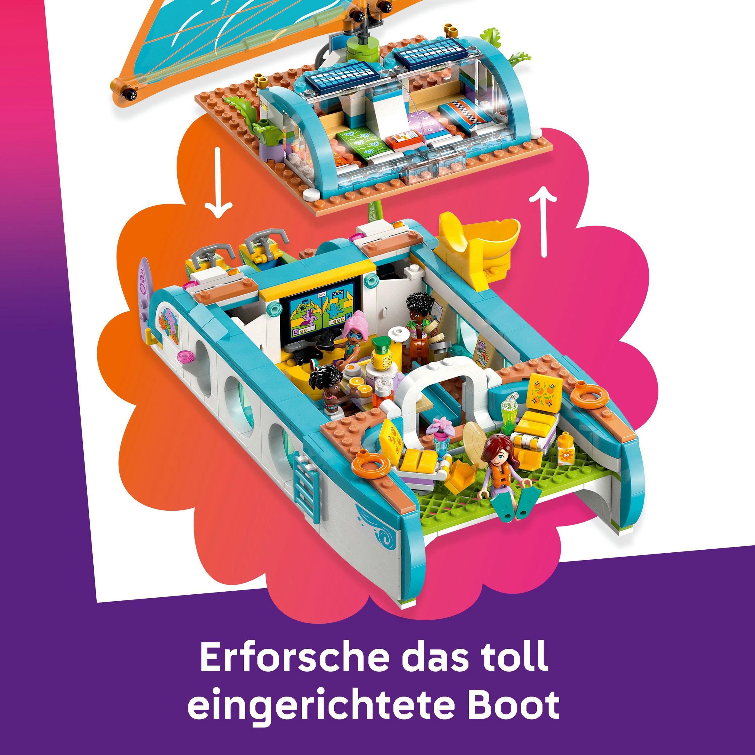 Produktbild LEGO Friends Segelabenteuer - Spielzeugboot mit Mini-Puppen - 42664 6 von 7