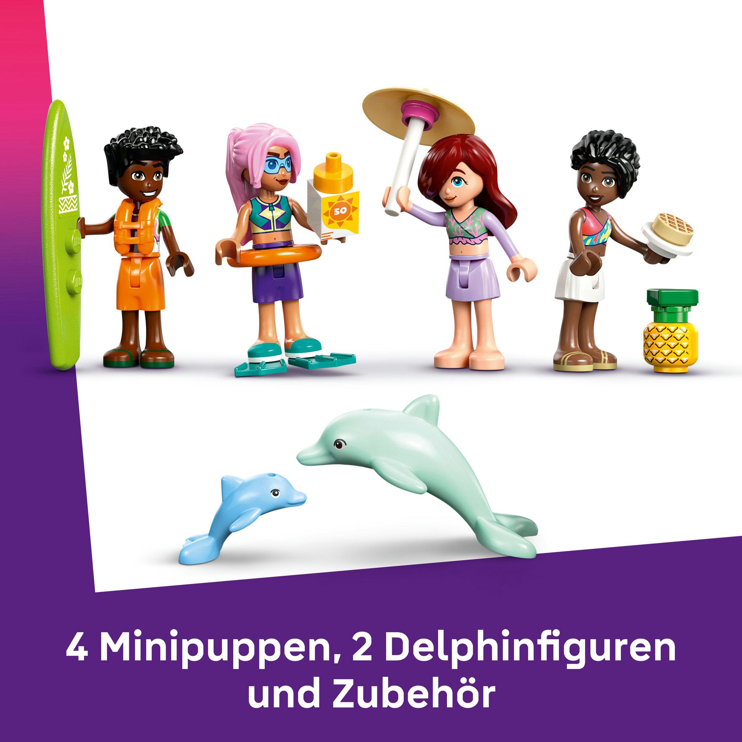 Produktbild LEGO Friends Segelabenteuer - Spielzeugboot mit Mini-Puppen - 42664 3 von 7