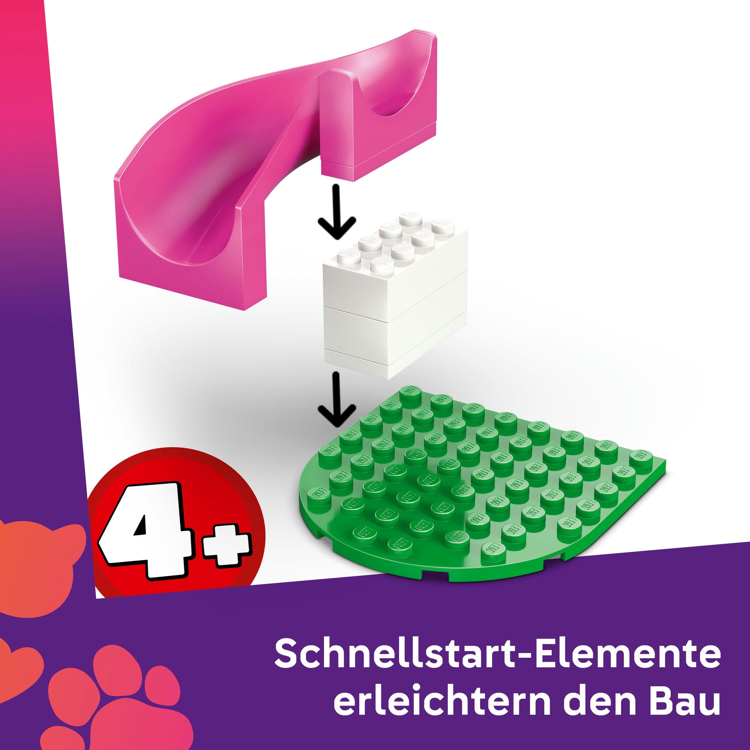 Produktbild LEGO Friends Welpenspielplatz - Lernspielzeug für Mädchen - 42665 6 von 7