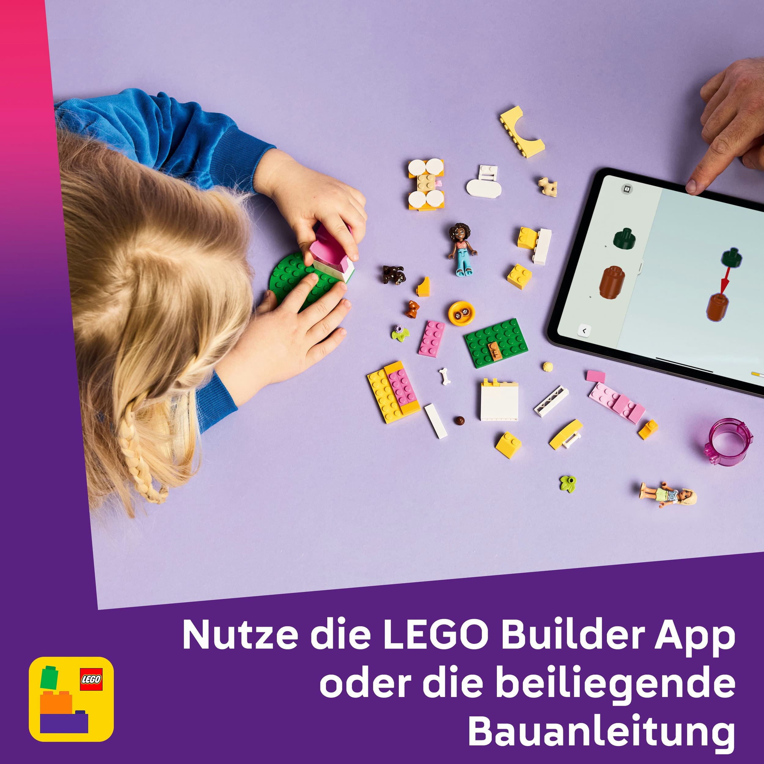 Produktbild LEGO Friends Welpenspielplatz - Lernspielzeug für Mädchen - 42665 3 von 7