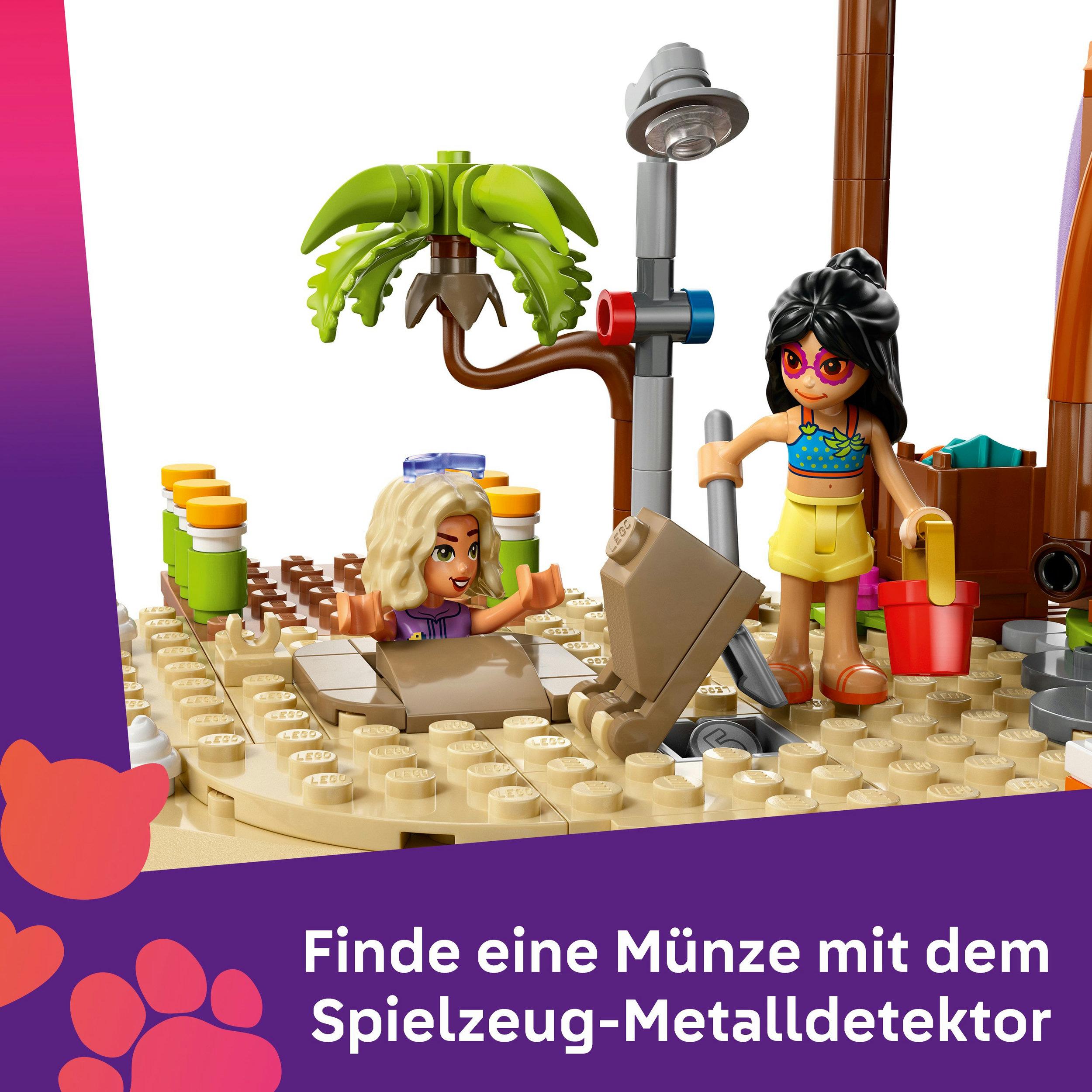 Produktbild LEGO Friends Familienurlaub im Strandresort Set mit Tierfiguren - 42673 6 von 7