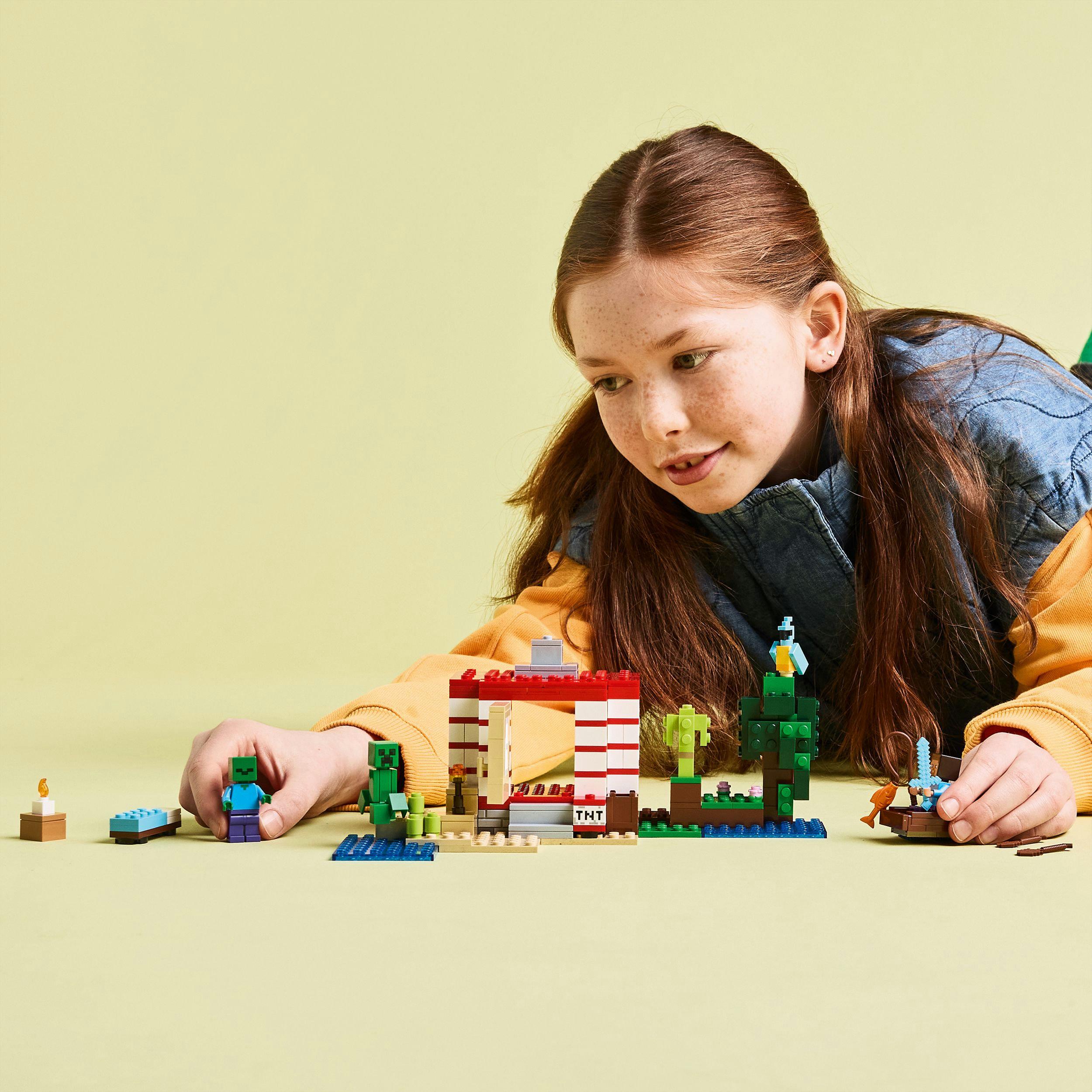 Produktbild LEGO Minecraft Das TNT-Dschungelhaus - Spielzeug für Gamer - 21275 7 von 7