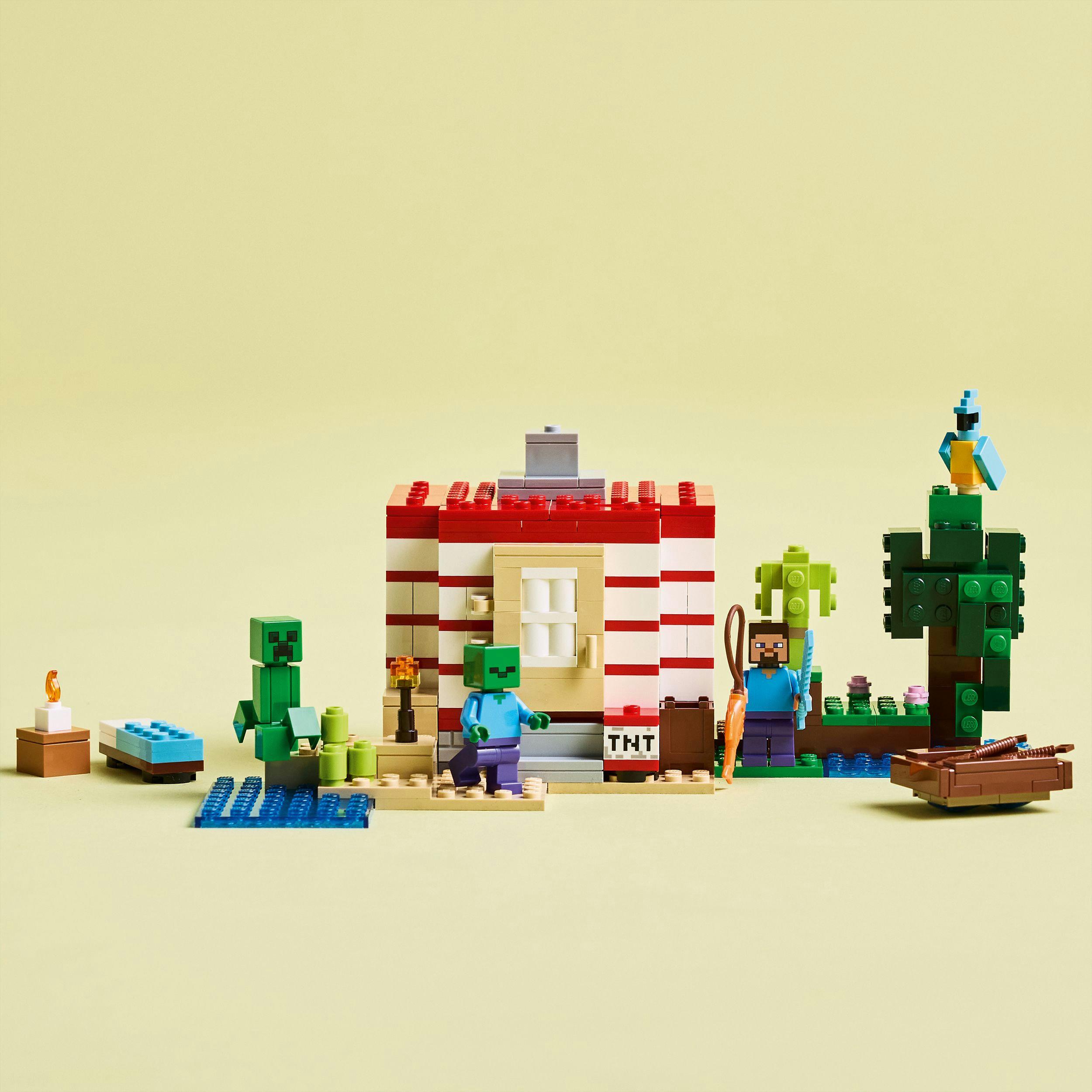 Produktbild LEGO Minecraft Das TNT-Dschungelhaus - Spielzeug für Gamer - 21275 3 von 7