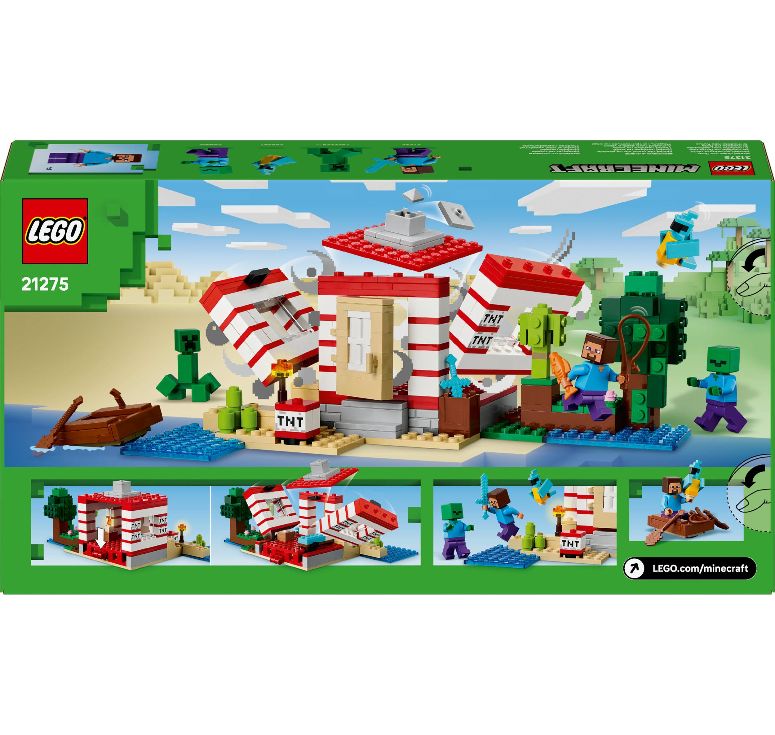Produktbild LEGO Minecraft Das TNT-Dschungelhaus - Spielzeug für Gamer - 21275 2 von 7