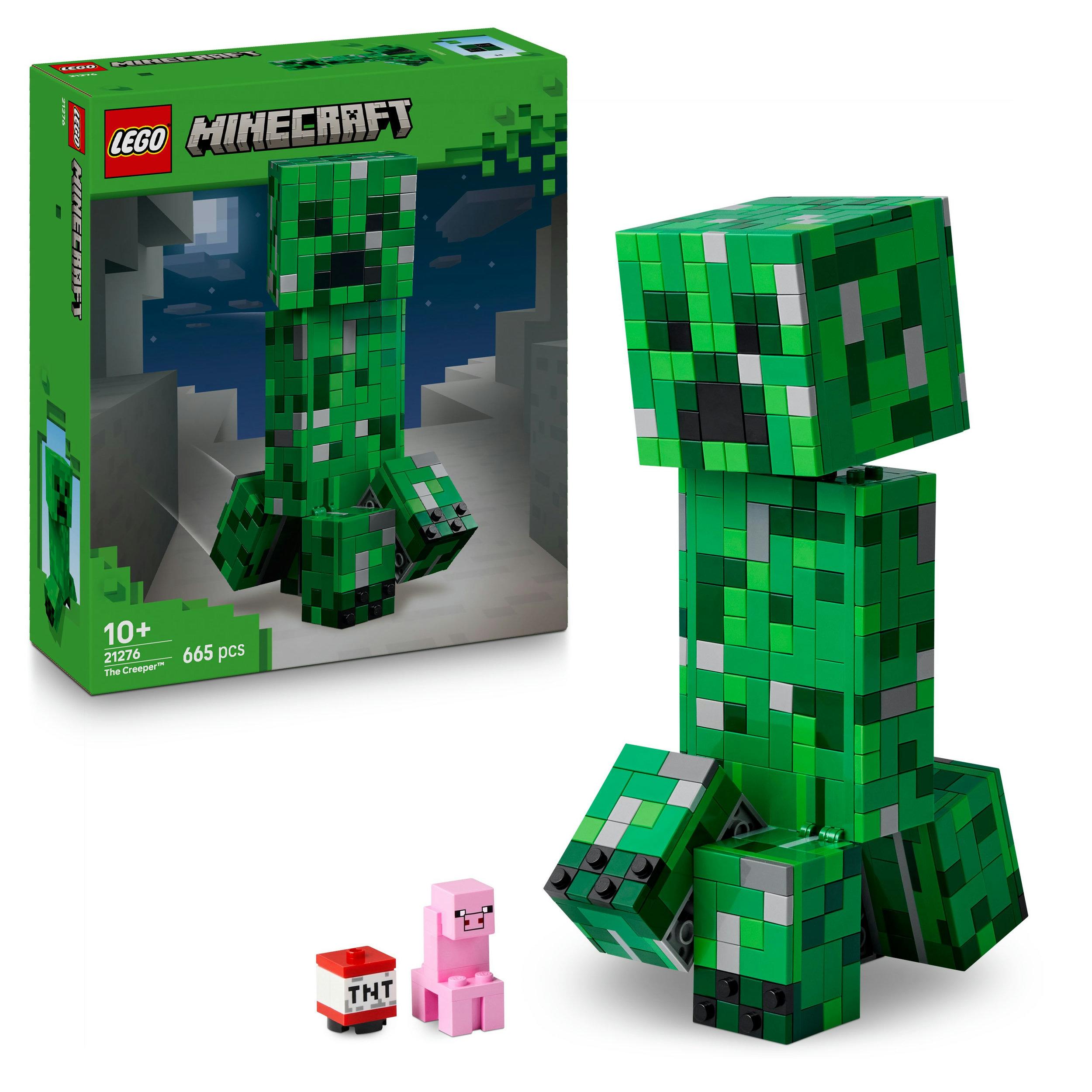 LEGO Minecraft Der Creeper Spielzeug - Bewegliche Actionfigur - 21276