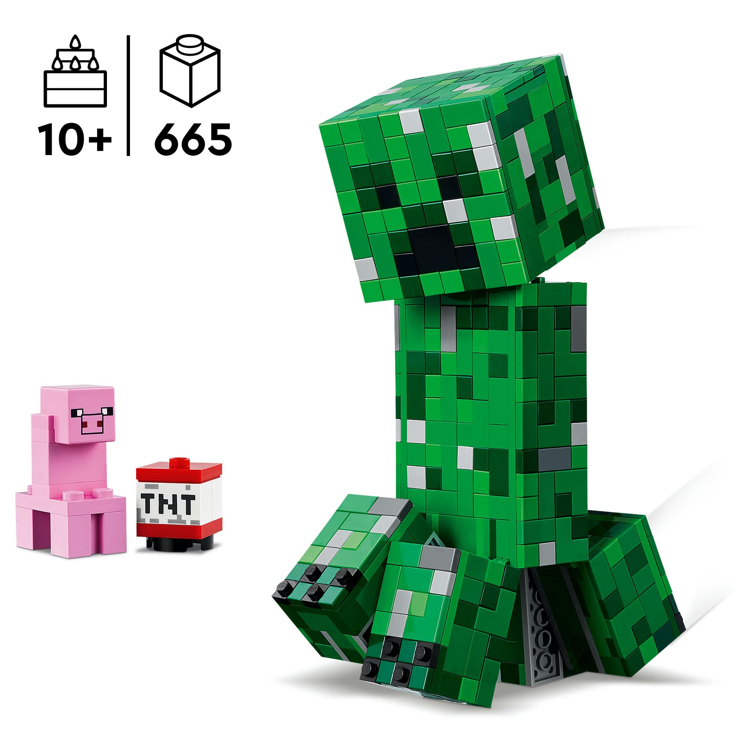 Produktbild LEGO Minecraft Der Creeper Spielzeug - Bewegliche Actionfigur - 21276 6 von 7