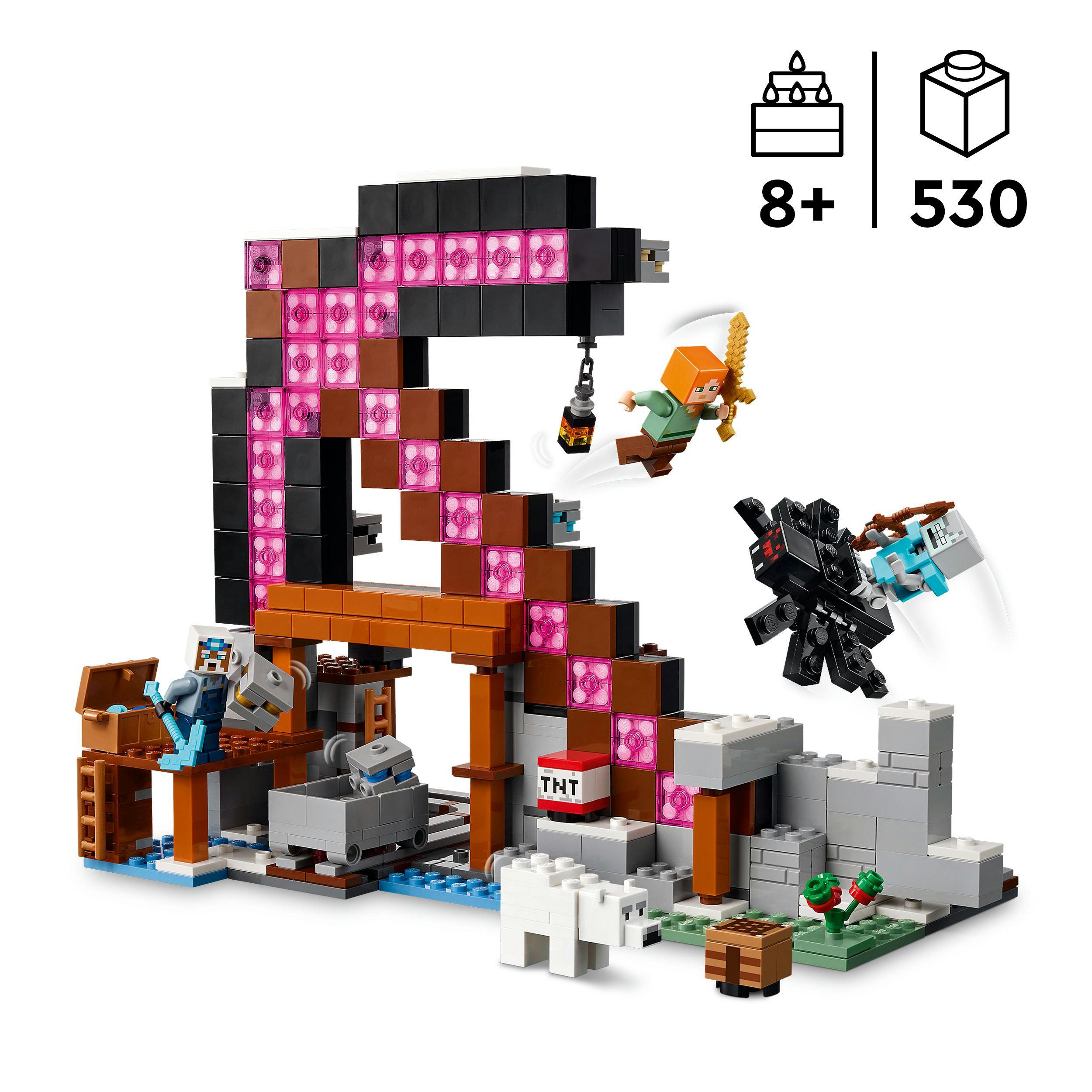 Produktbild LEGO Minecraft Die Spitzhackenmine - Spielzeug für Gamer - 21277 6 von 7