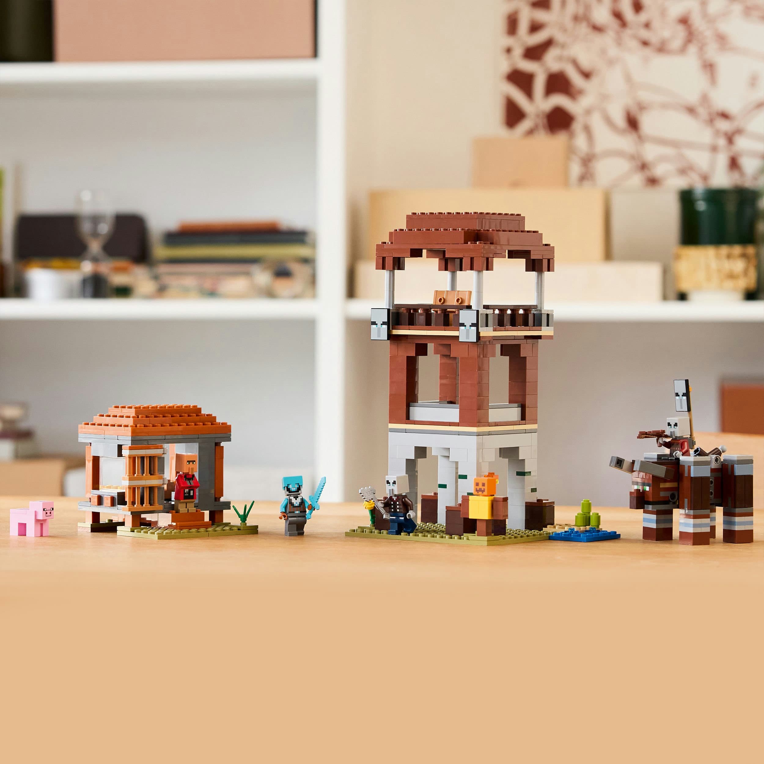 Produktbild LEGO Minecraft Ein Verwüster am Plünderer-Außenposten Set - 21278 3 von 8