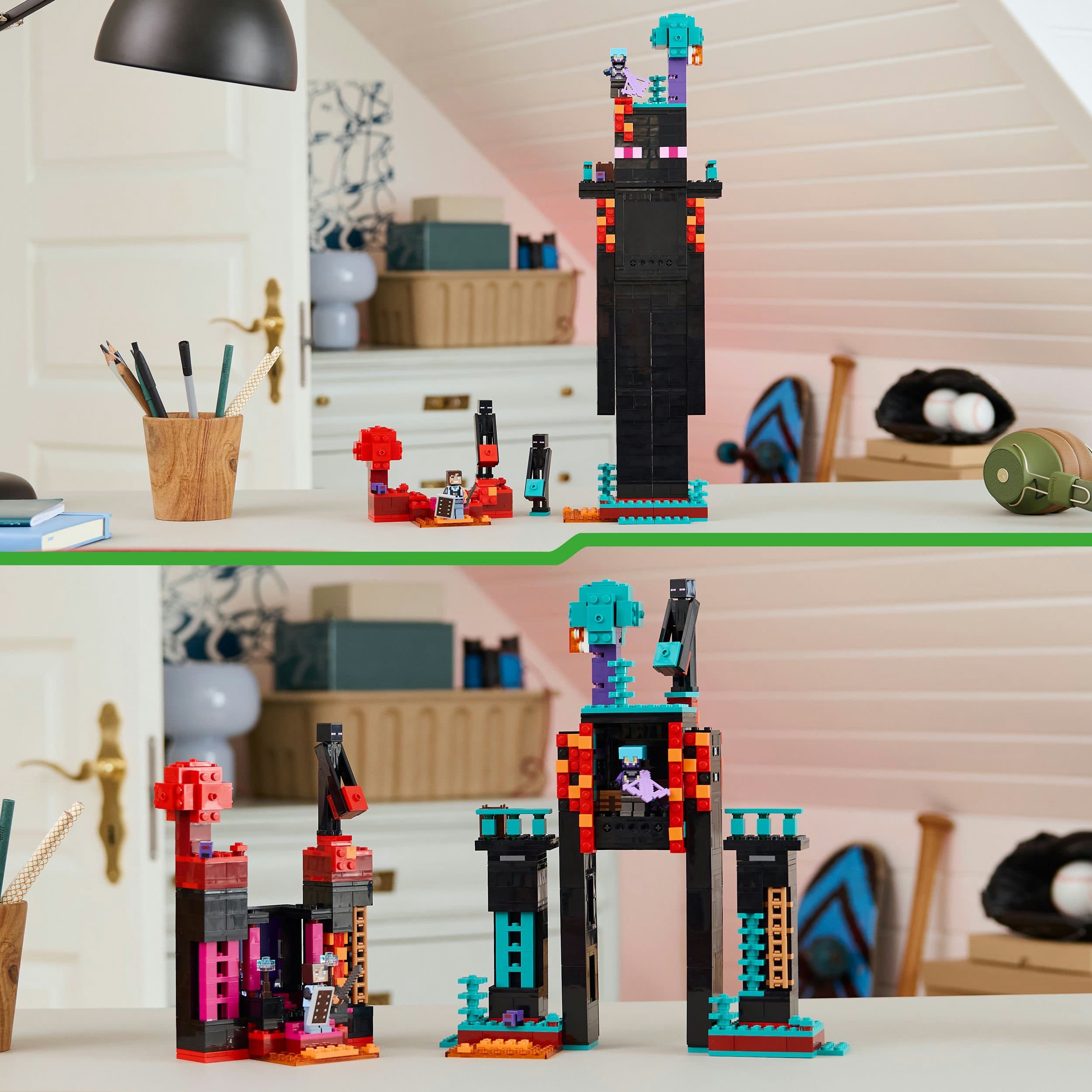 Produktbild LEGO Minecraft Der Enderman-Turm - Spielzeug für Gamer - 21279 3 von 7