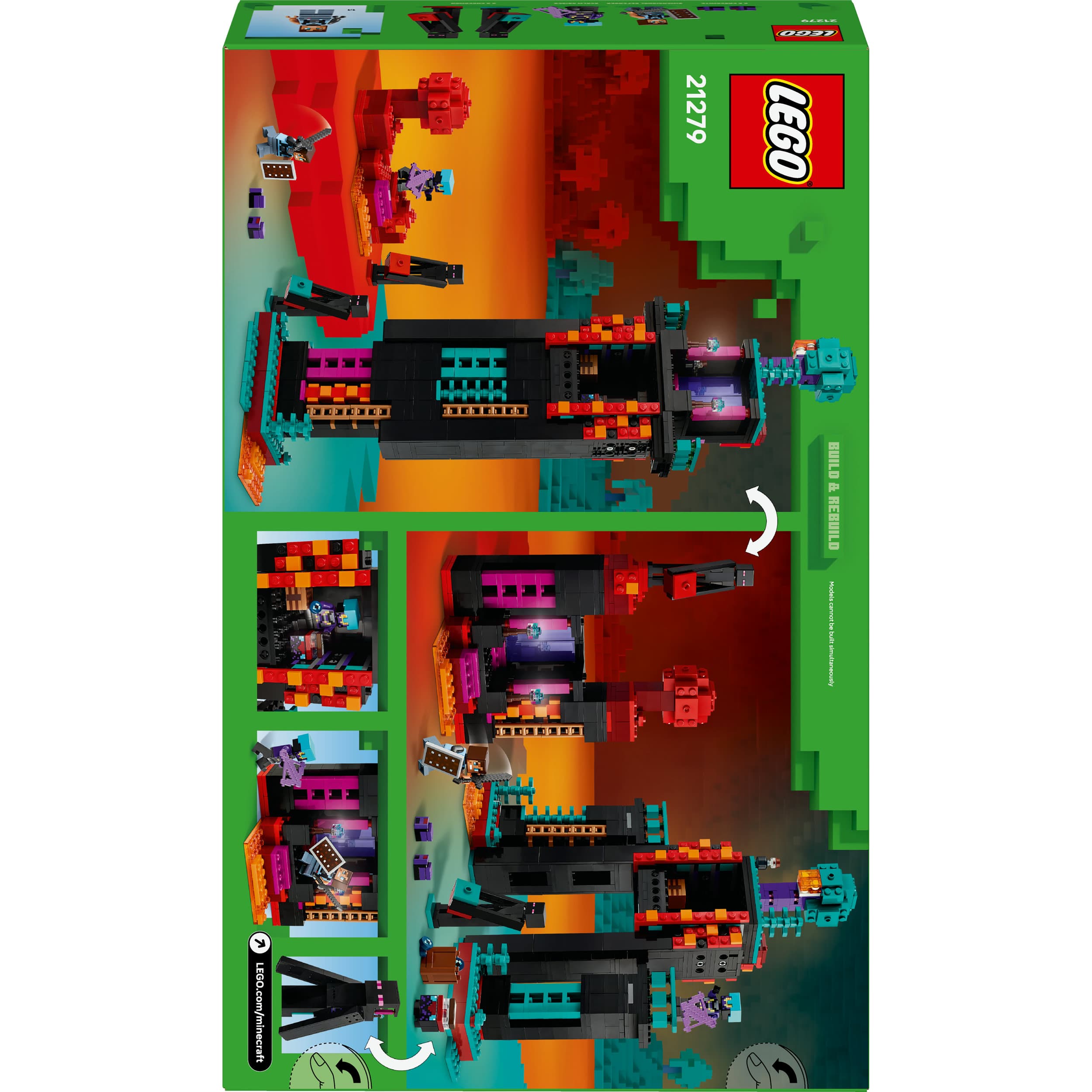 Produktbild LEGO Minecraft Der Enderman-Turm - Spielzeug für Gamer - 21279 2 von 7