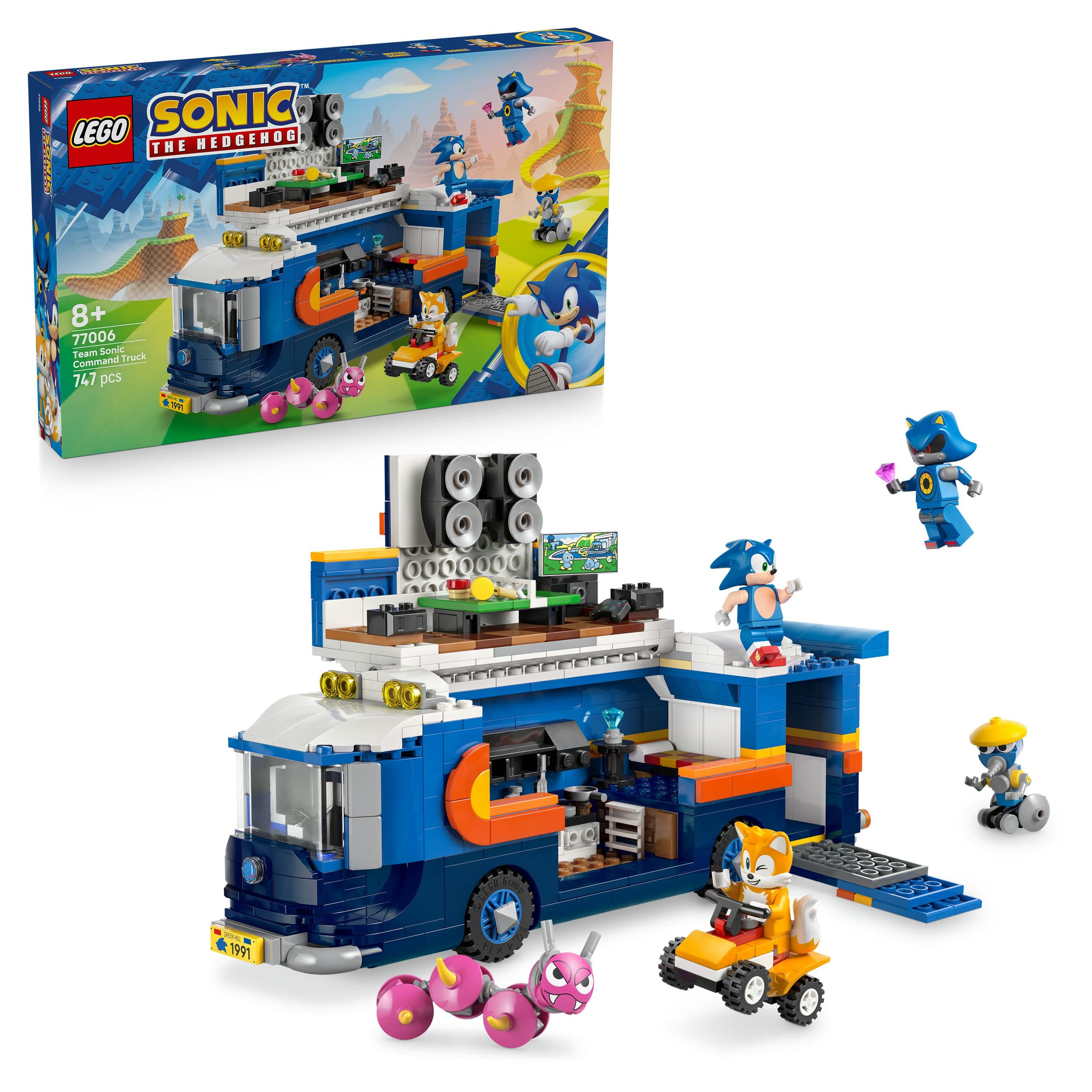 LEGO Sonic the Hedgehog Team Sonics Kommando-Truck 77006, Spielzeug