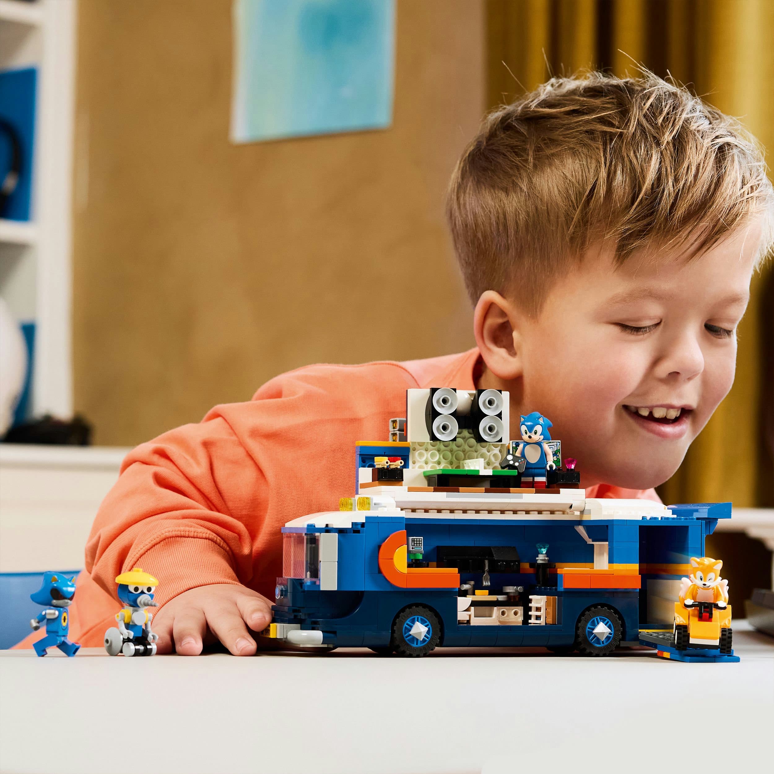 Produktbild LEGO Sonic the Hedgehog Team Sonics Kommando-Truck 77006, Spielzeug 7 von 8