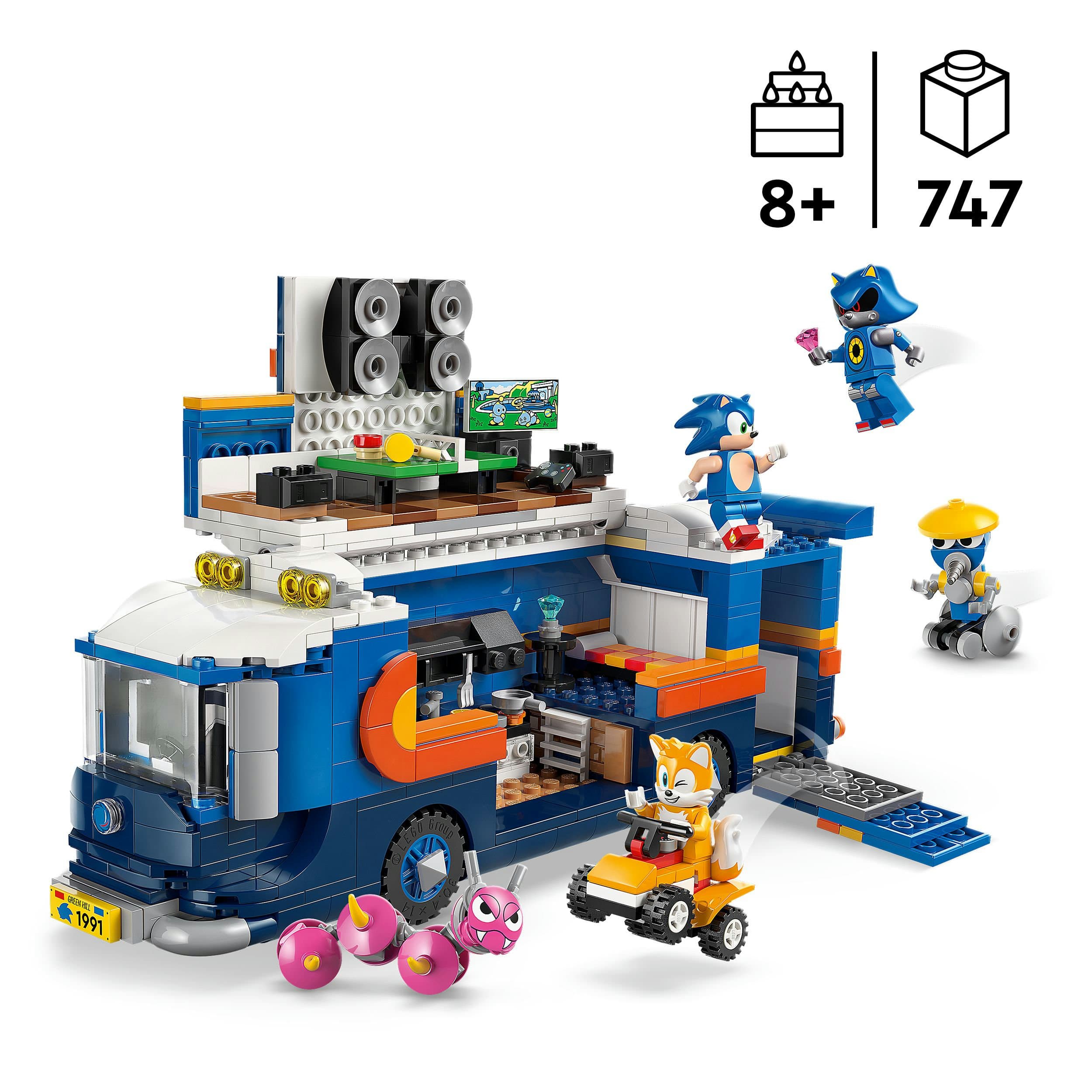 Produktbild LEGO Sonic the Hedgehog Team Sonics Kommando-Truck 77006, Spielzeug 6 von 8