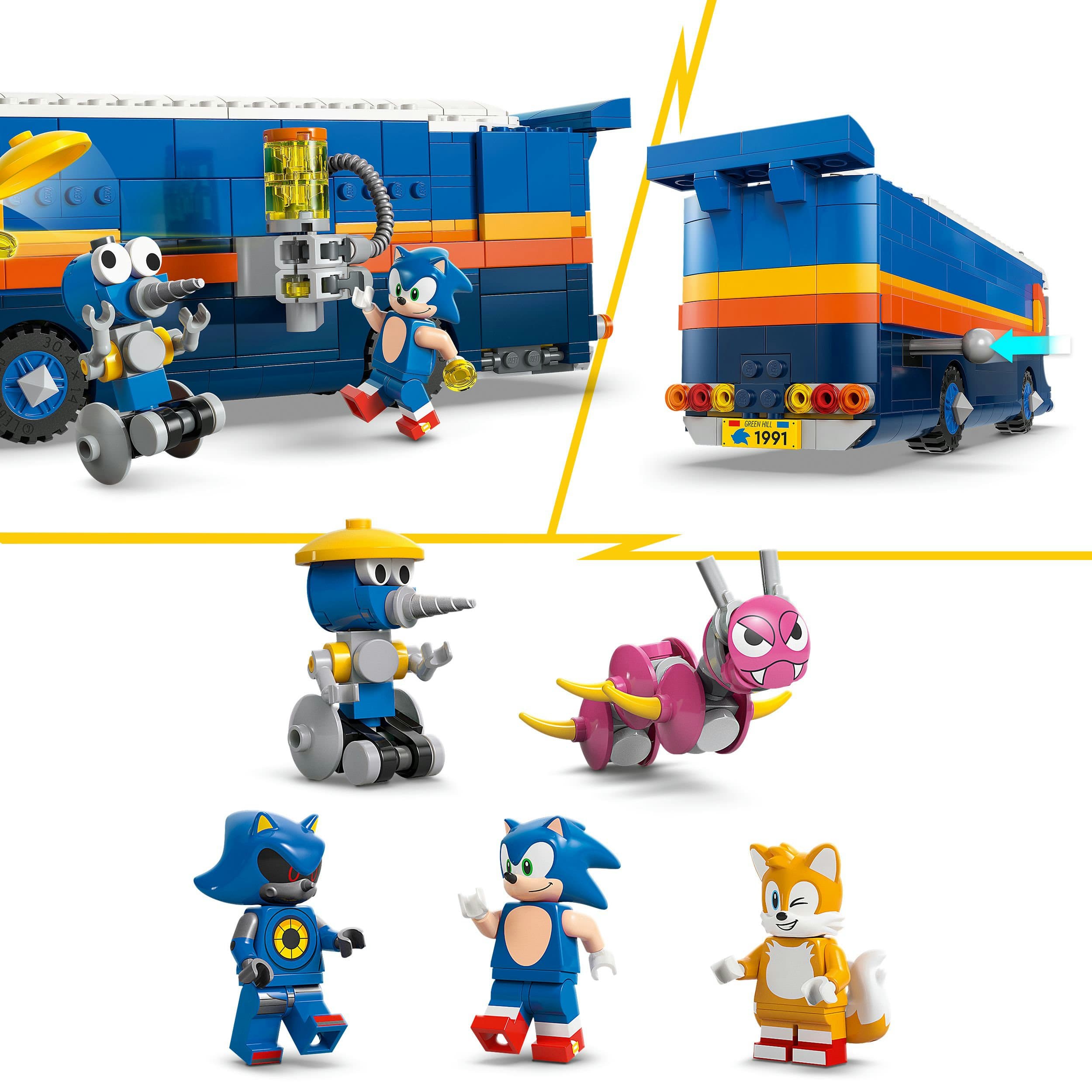 Produktbild LEGO Sonic the Hedgehog Team Sonics Kommando-Truck 77006, Spielzeug 4 von 8
