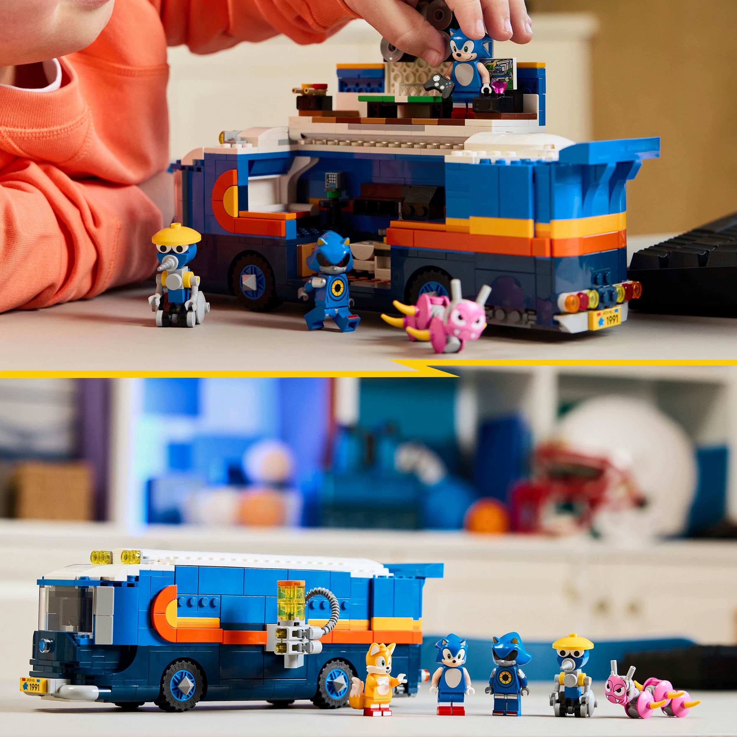 Produktbild LEGO Sonic the Hedgehog Team Sonics Kommando-Truck 77006, Spielzeug 3 von 8
