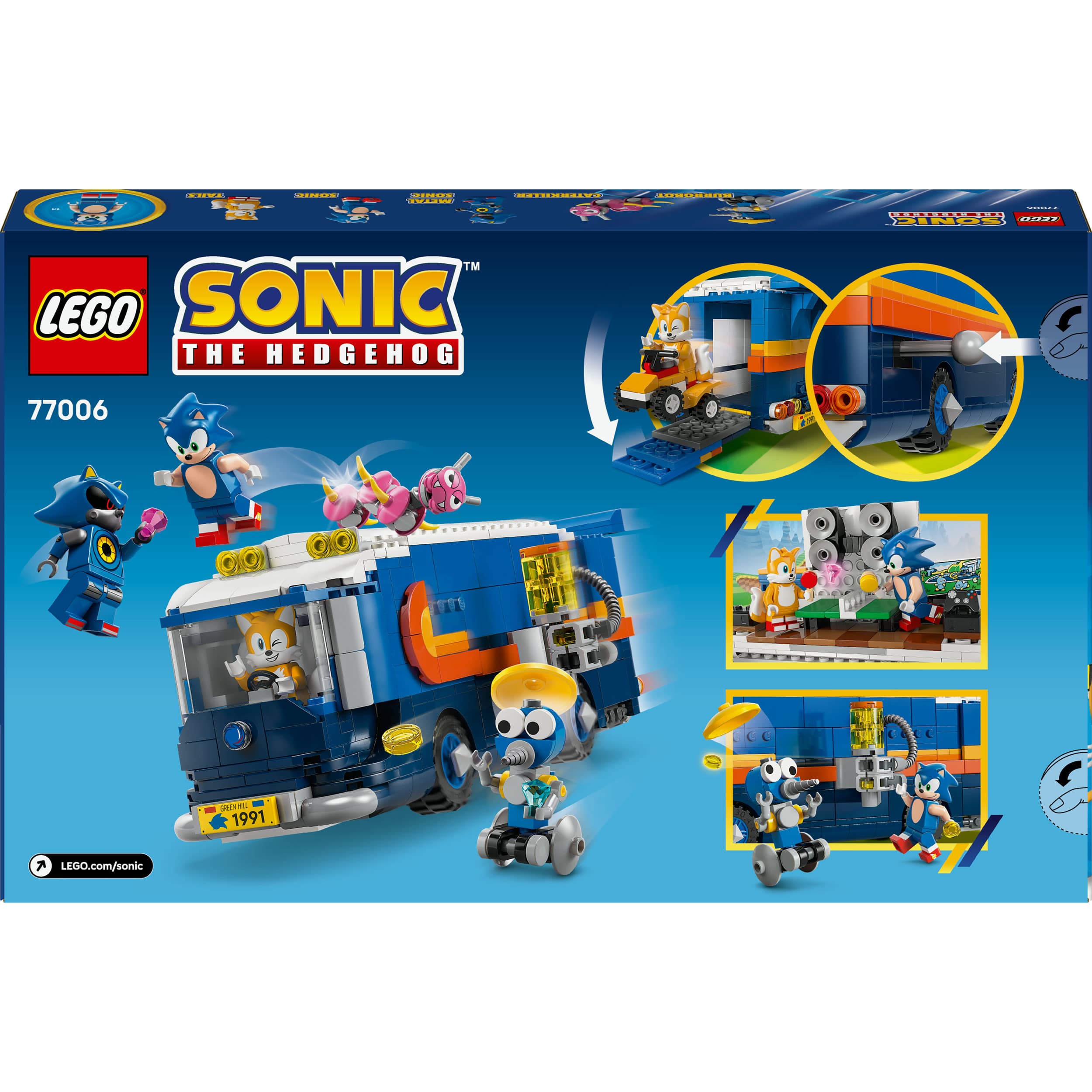 Produktbild LEGO Sonic the Hedgehog Team Sonics Kommando-Truck 77006, Spielzeug 2 von 8