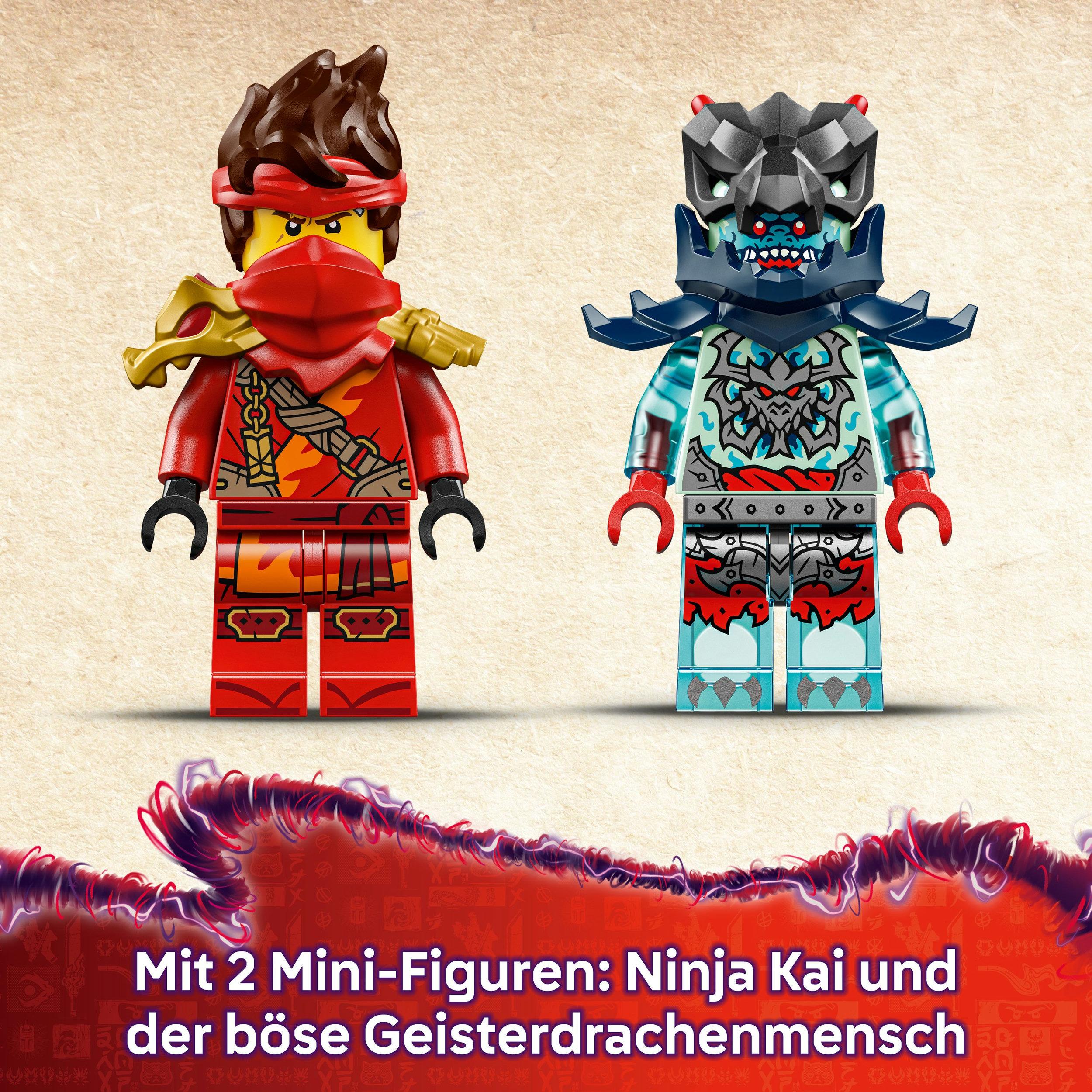 Produktbild LEGO NINJAGO Kais Motorradrennen - Set mit Ninja-Bikes - 71838 5 von 8