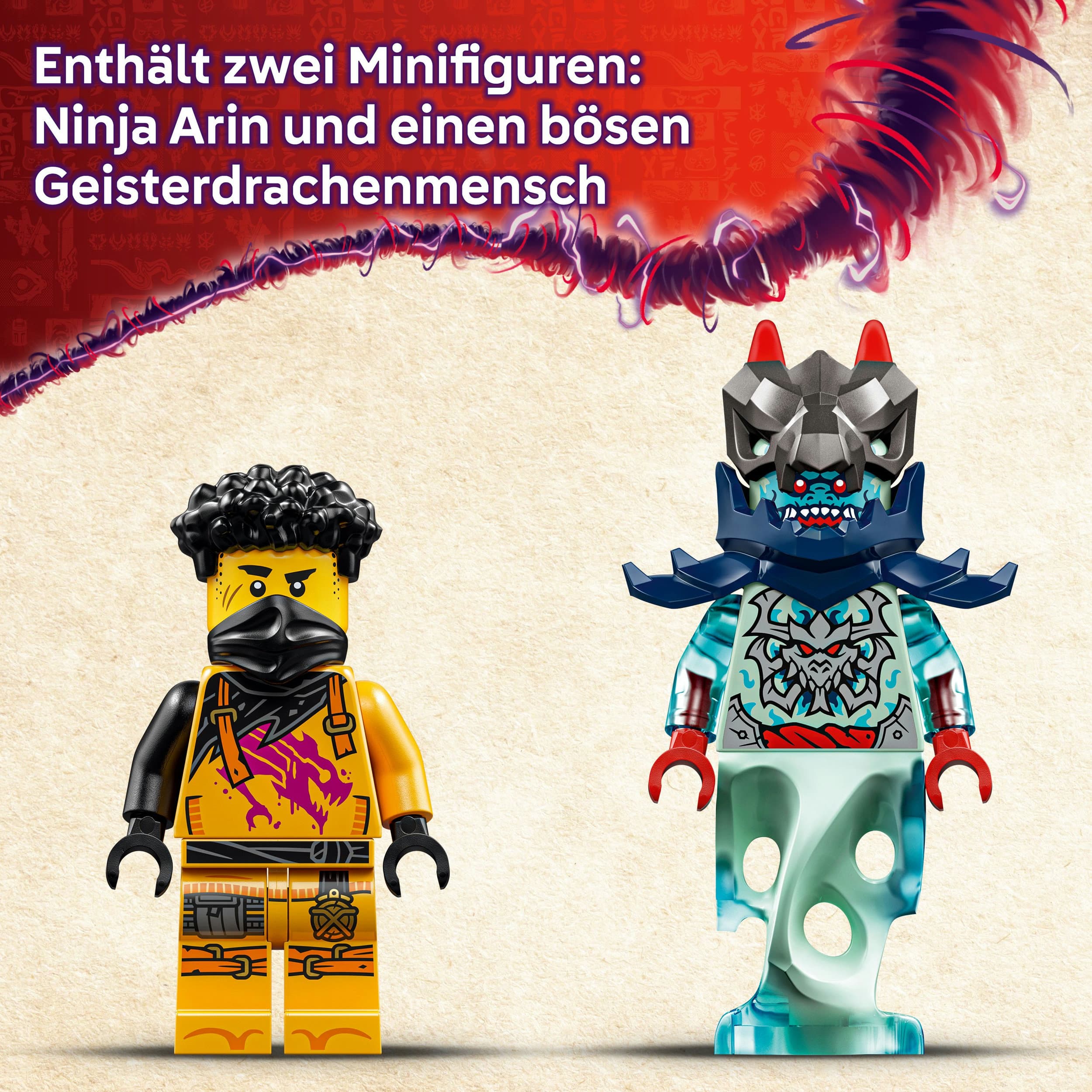 Produktbild LEGO NINJAGO Arins Spinjitzumech - Spielset mit 2 Minifiguren - 71839 5 von 8