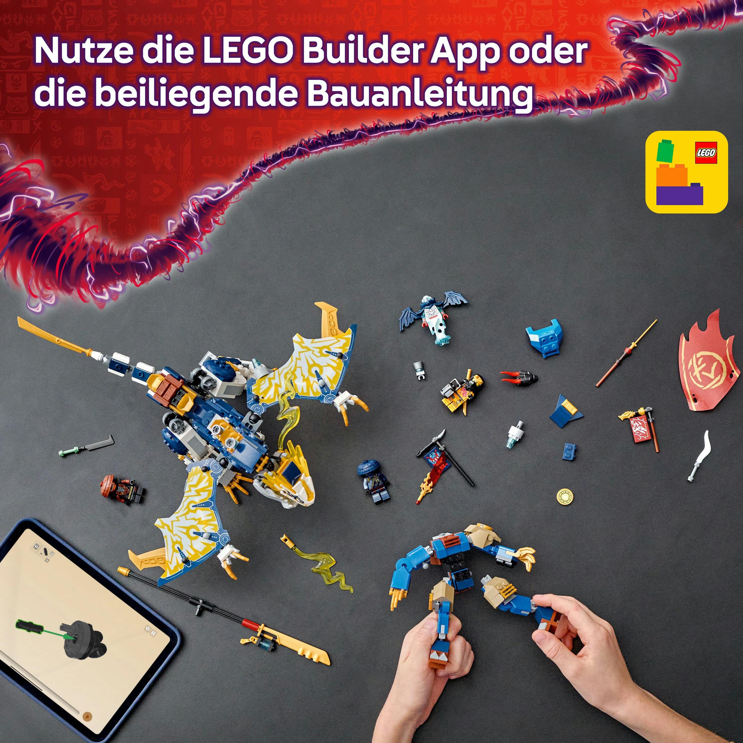 Produktbild LEGO NINJAGO Rogues Mech-Drachenreiter - Drachen-Spielzeug - 71843 3 von 7