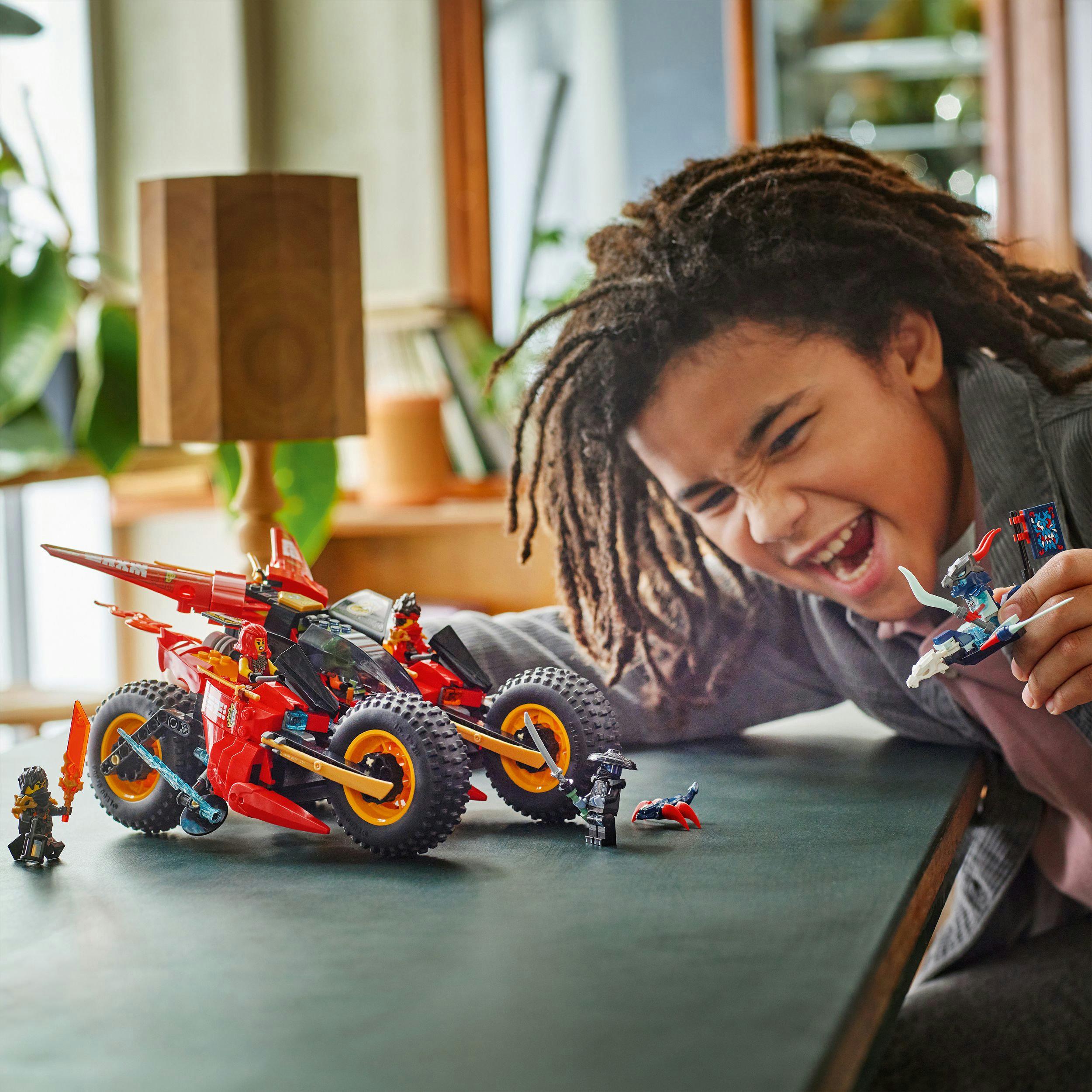 Produktbild LEGO NINJAGO Ninja-Actionflitzer - 3-in-1-Bauset mit Ninja-Bikes - 71844 7 von 7