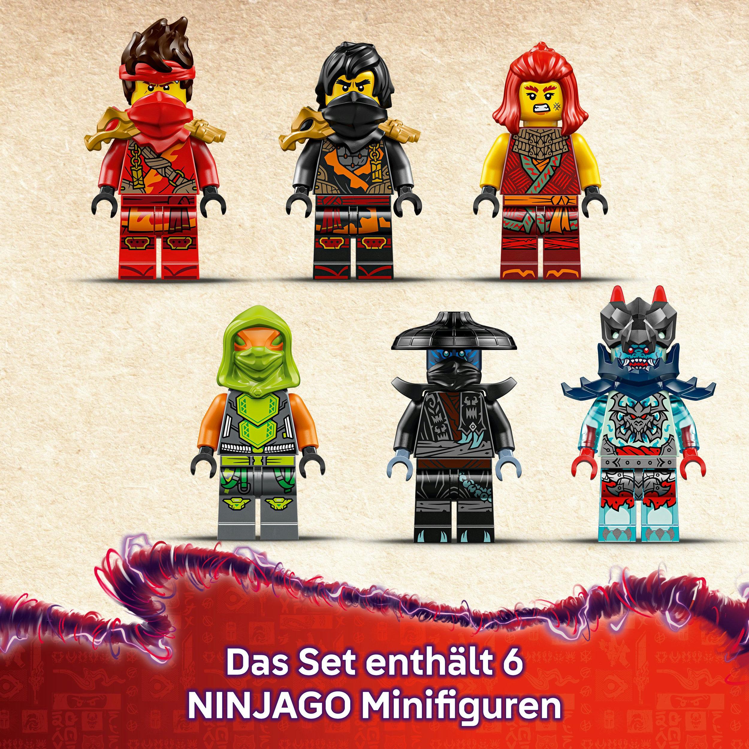Produktbild LEGO NINJAGO Ninja-Actionflitzer - 3-in-1-Bauset mit Ninja-Bikes - 71844 4 von 7