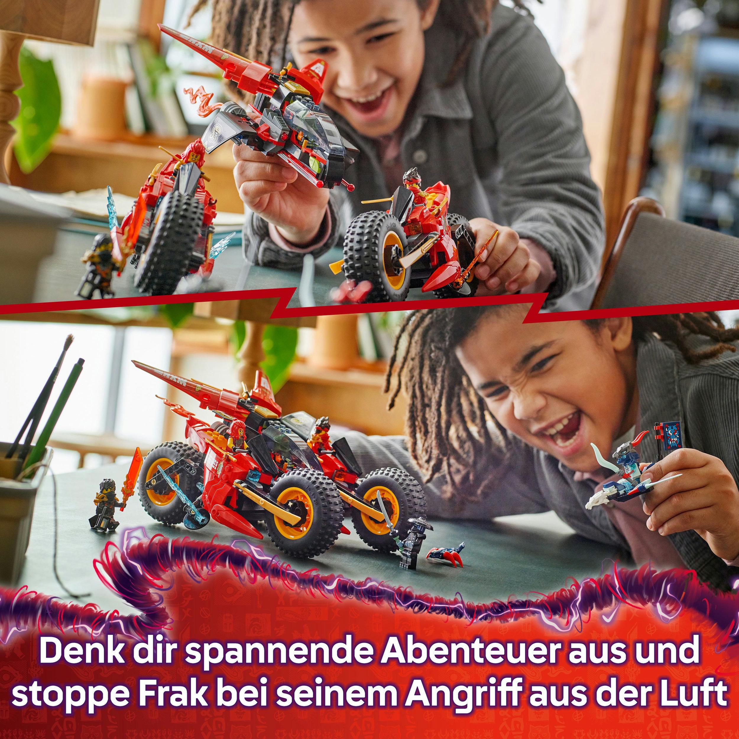 Produktbild LEGO NINJAGO Ninja-Actionflitzer - 3-in-1-Bauset mit Ninja-Bikes - 71844 3 von 7