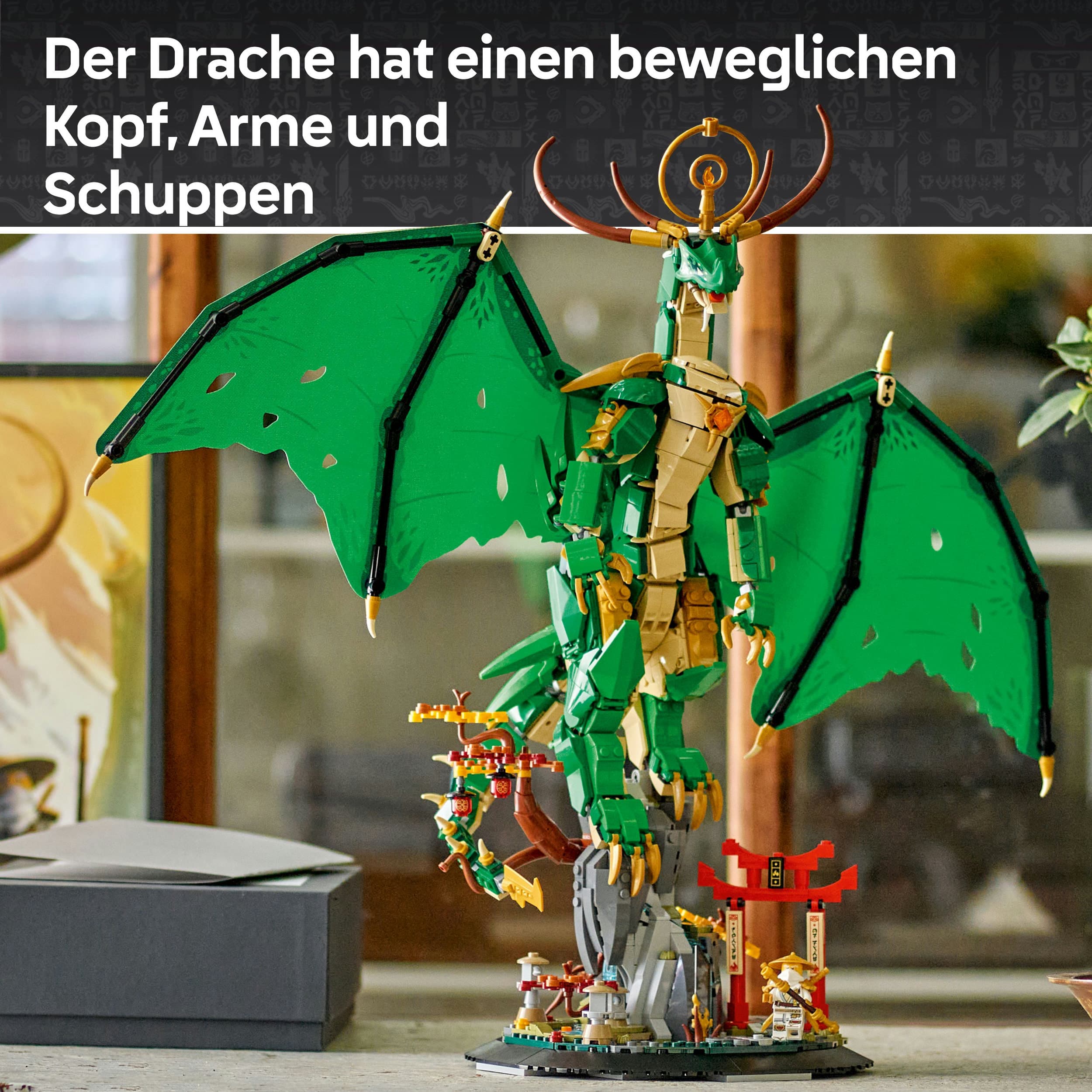 Produktbild LEGO NINJAGO Der Wächterdrache - Bauset für Teenager - 71847 6 von 7