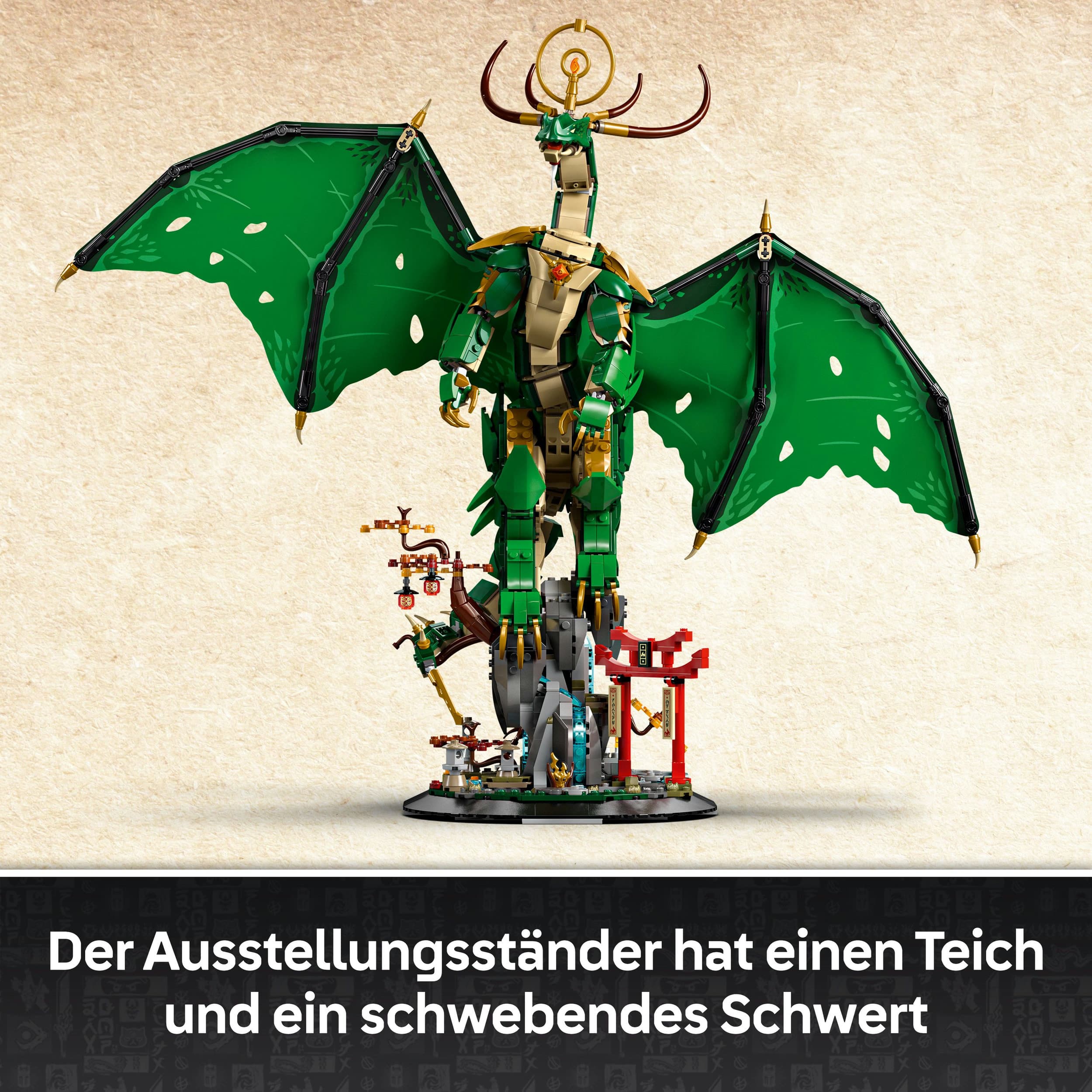 Produktbild LEGO NINJAGO Der Wächterdrache - Bauset für Teenager - 71847 5 von 7