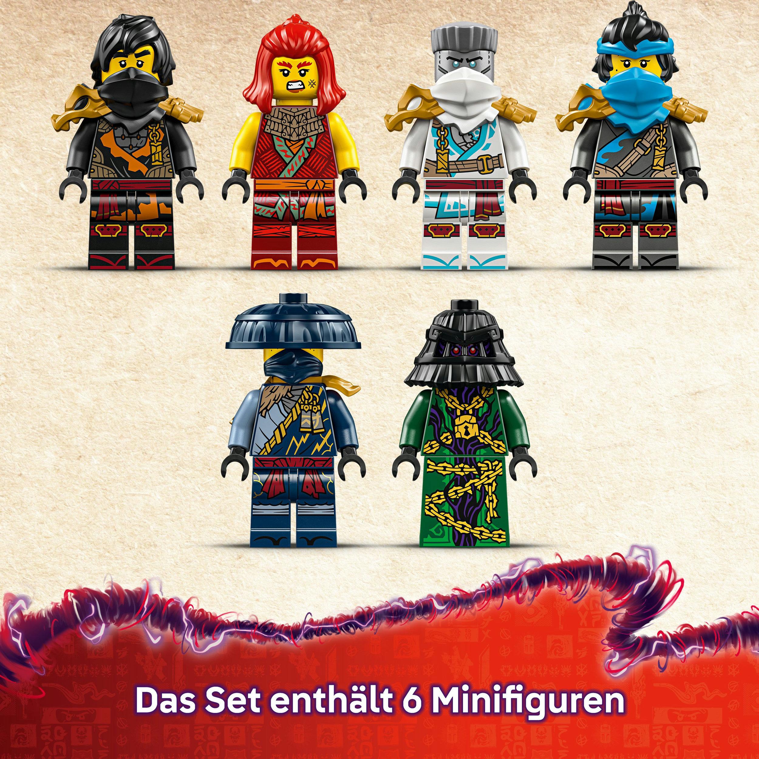 Produktbild LEGO NINJAGO Der Tempel-Flugsegler - Set mit Spielzeug Schiff - 71848 4 von 8