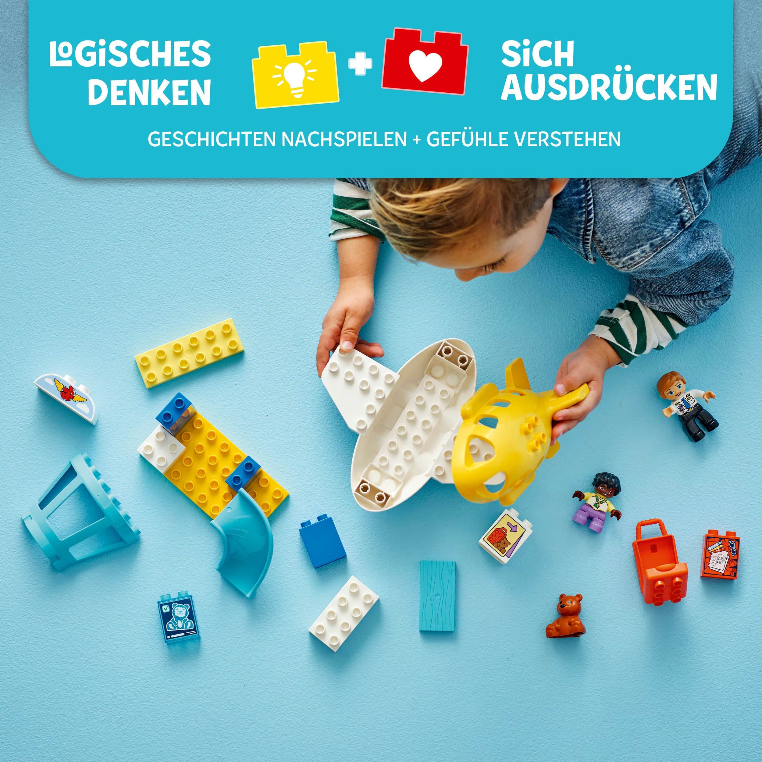 Produktbild LEGO DUPLO Erster Besuch im Flughafen - Lernspielzeug für Kinder - 10443 6 von 8