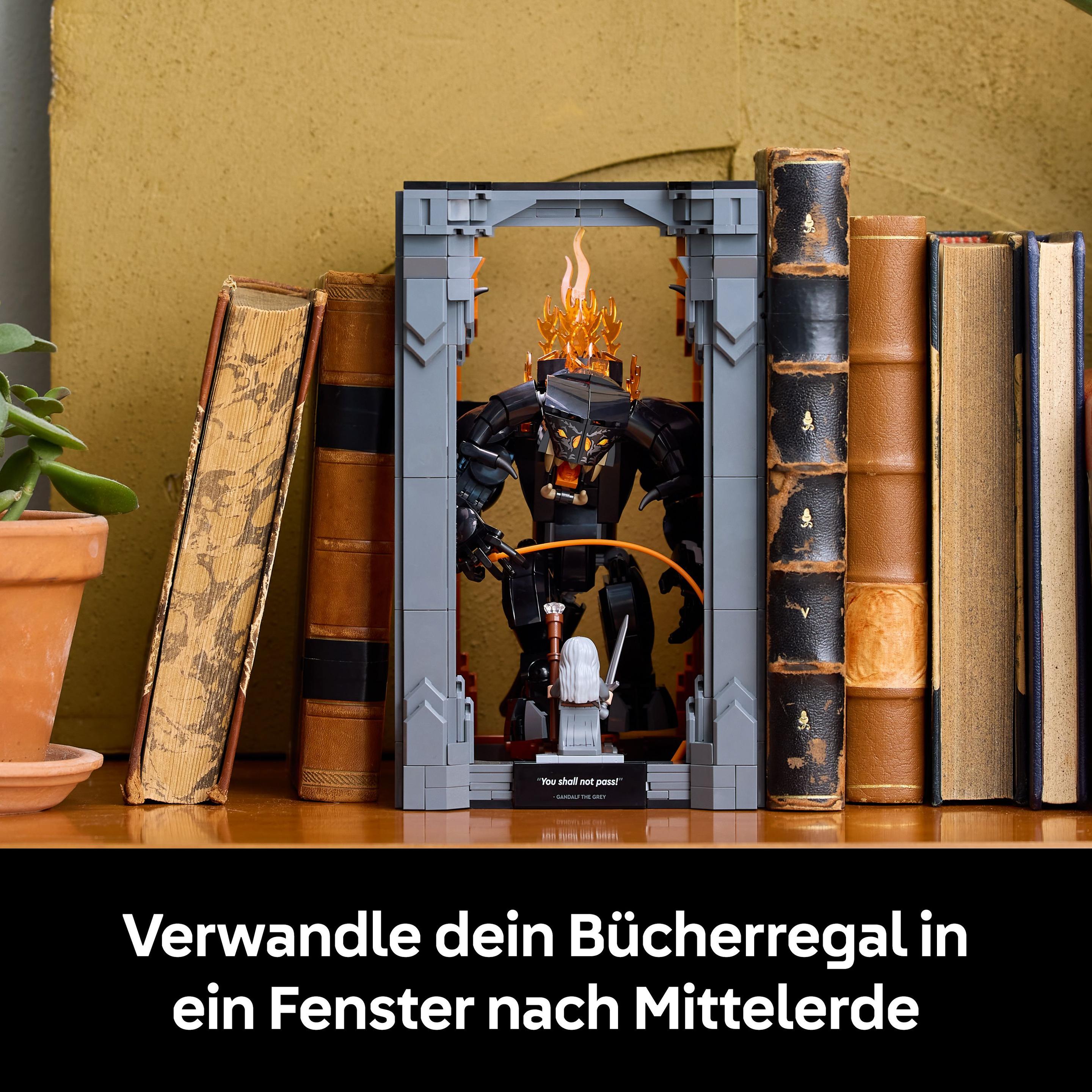 Produktbild LEGO Icons 10367 Der Herr der Ringe: Balrog Bücherstütze, Dekoration 4 von 7