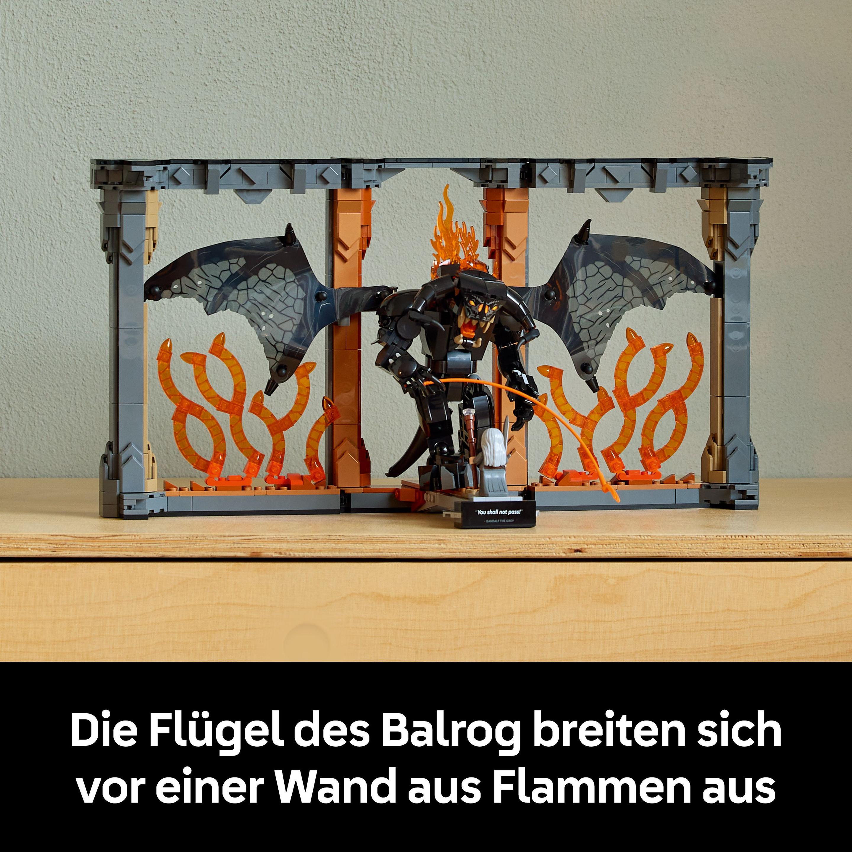 Produktbild LEGO Icons 10367 Der Herr der Ringe: Balrog Bücherstütze, Dekoration 2 von 7